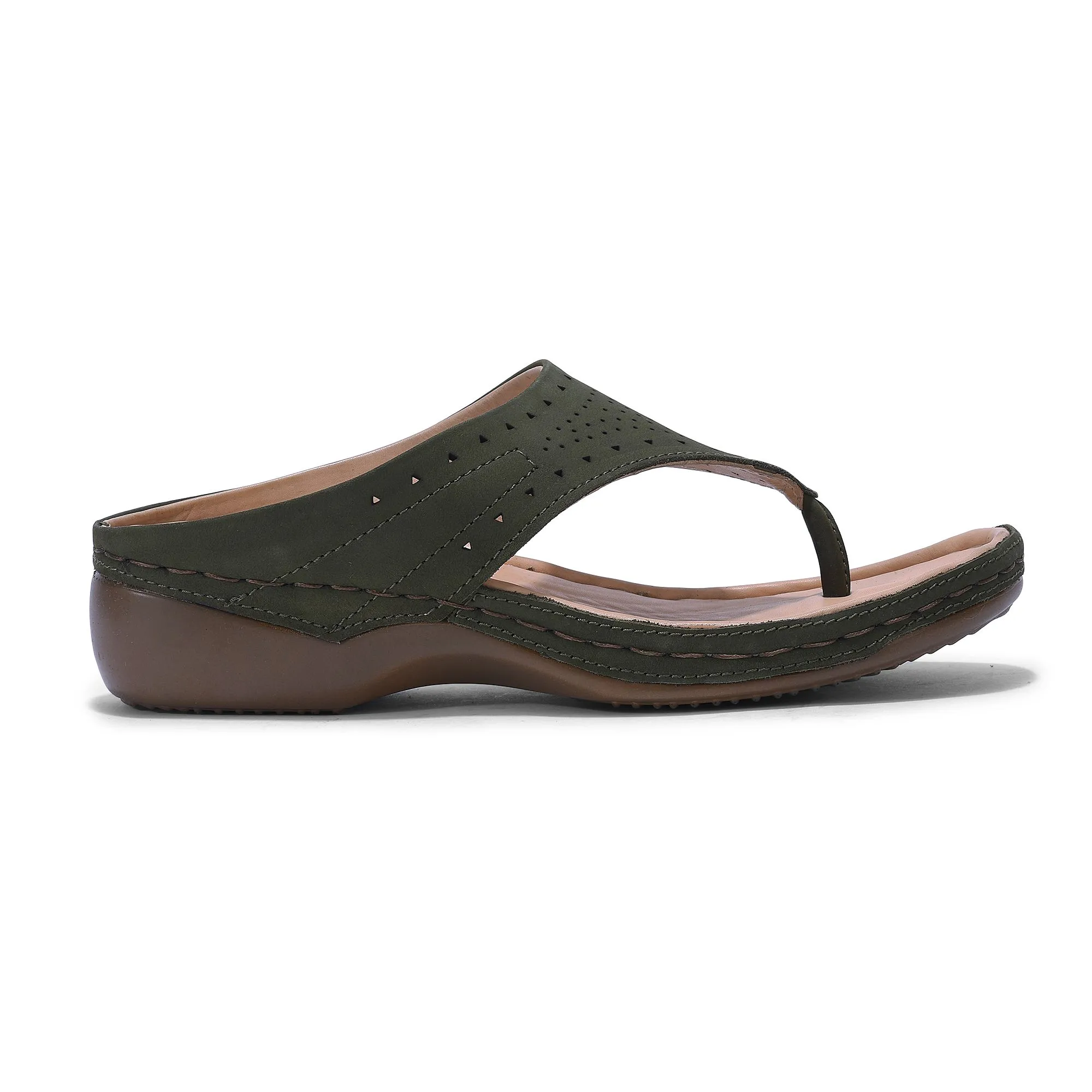 olive-t-strap-sandal