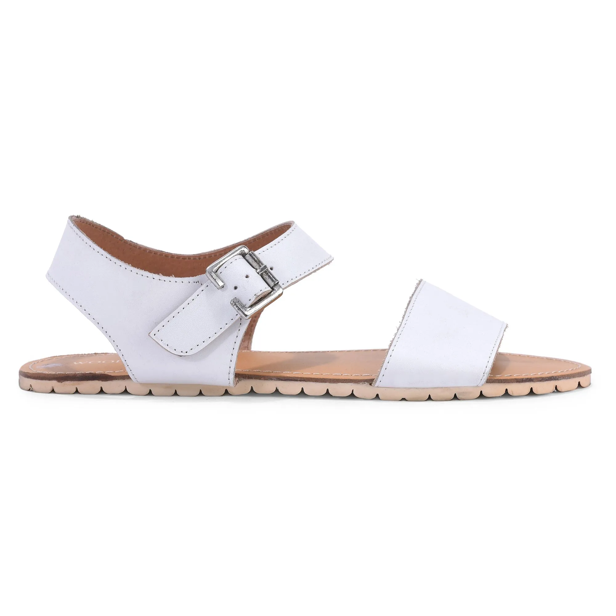 White strappy sandal - Image 1
