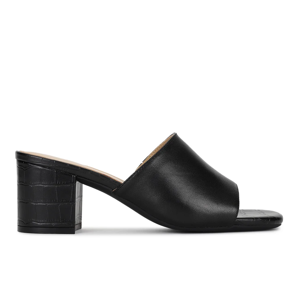 black-block-heel-mules-for-women