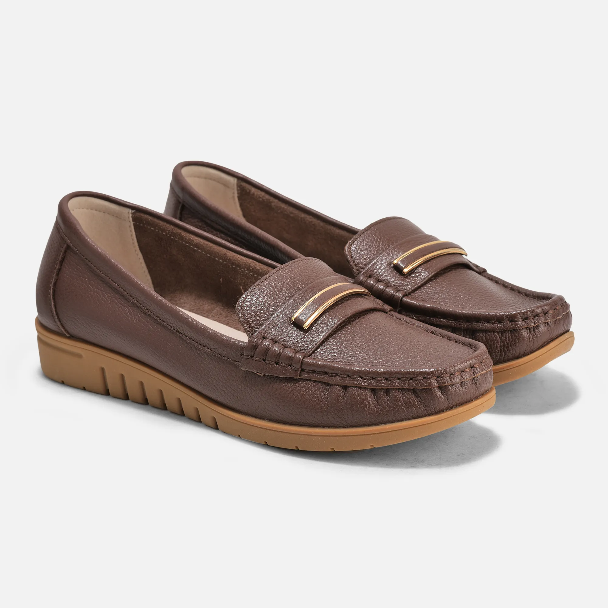 Brown Shoes For Ladies - Thumbnail 6
