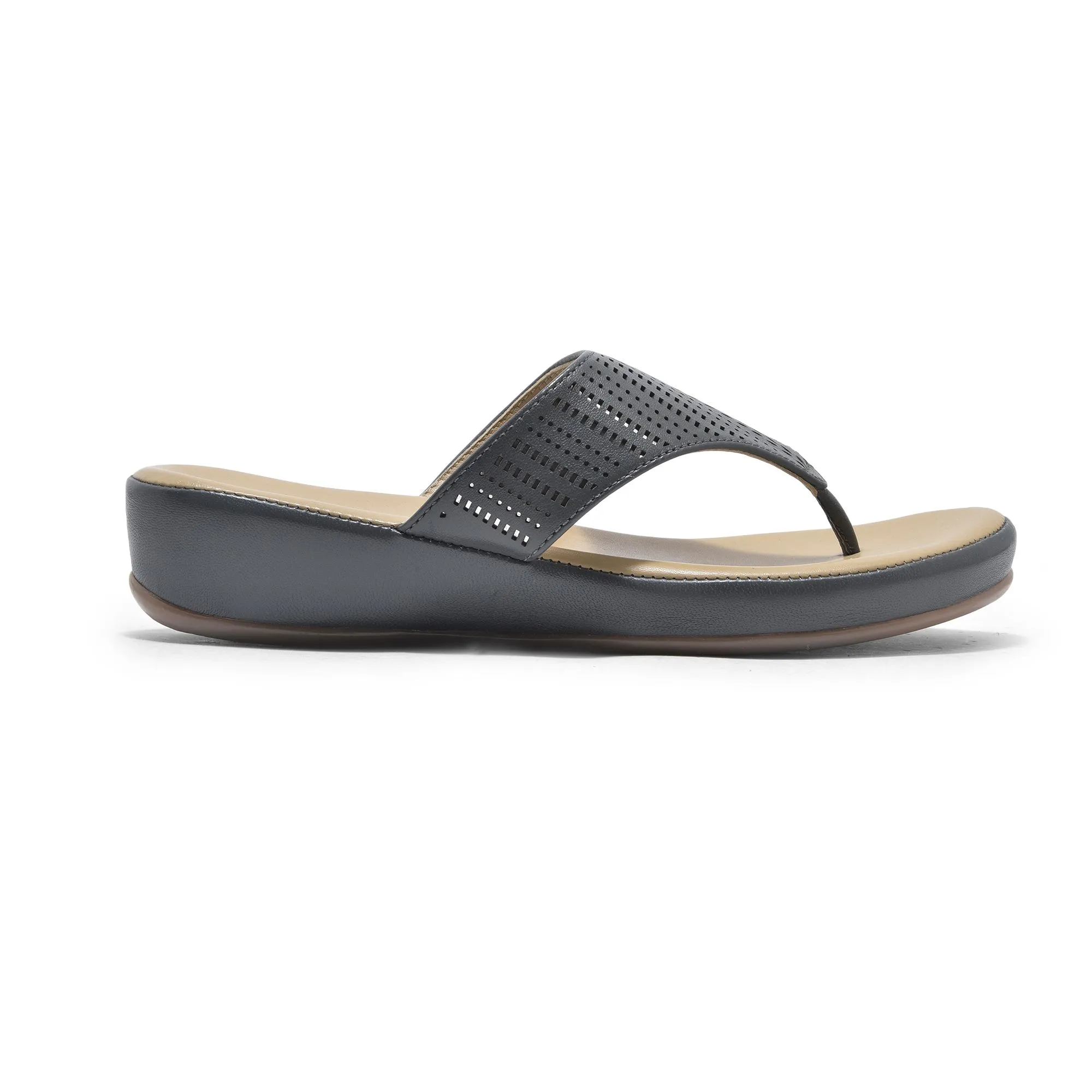 Grey sandal for women - Thumbnail 1