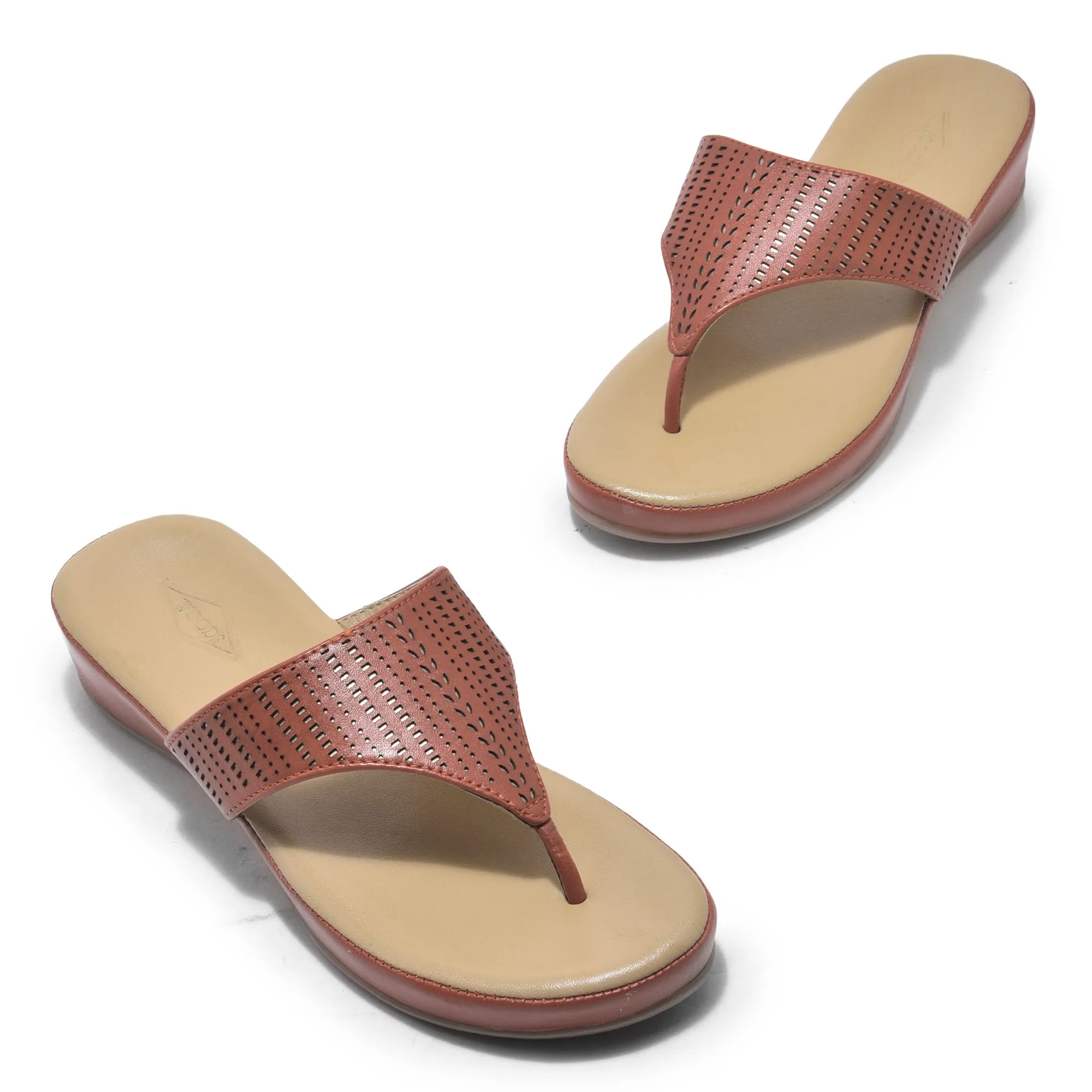 Red sandal for women - Thumbnail 2