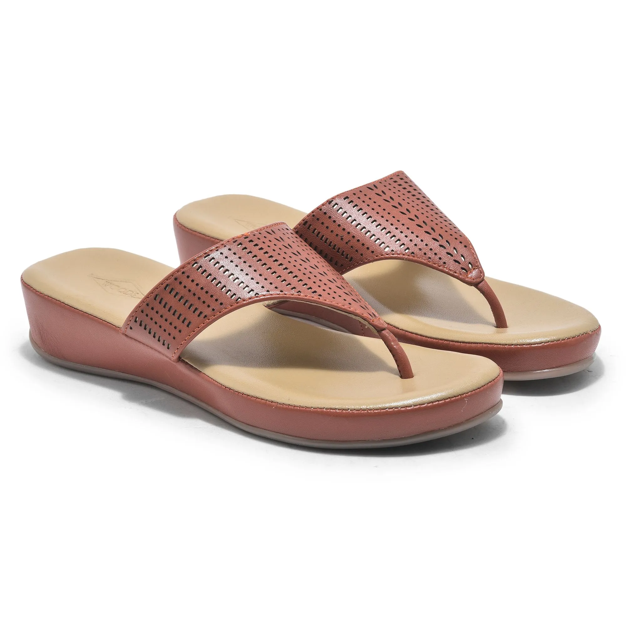 Red sandal for women - Thumbnail 6