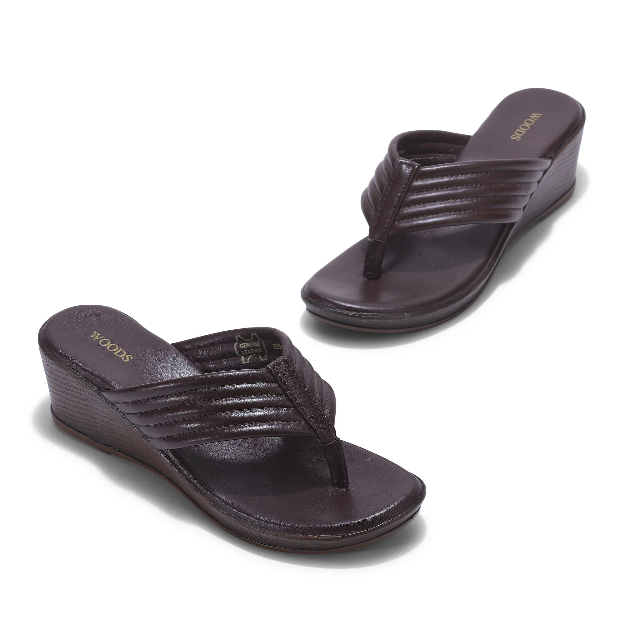 BROWN slippers for women - Thumbnail 2