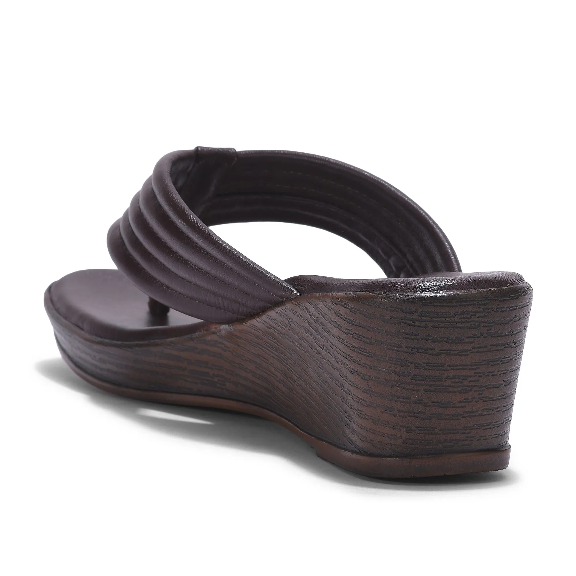 BROWN slippers for women - Thumbnail 5