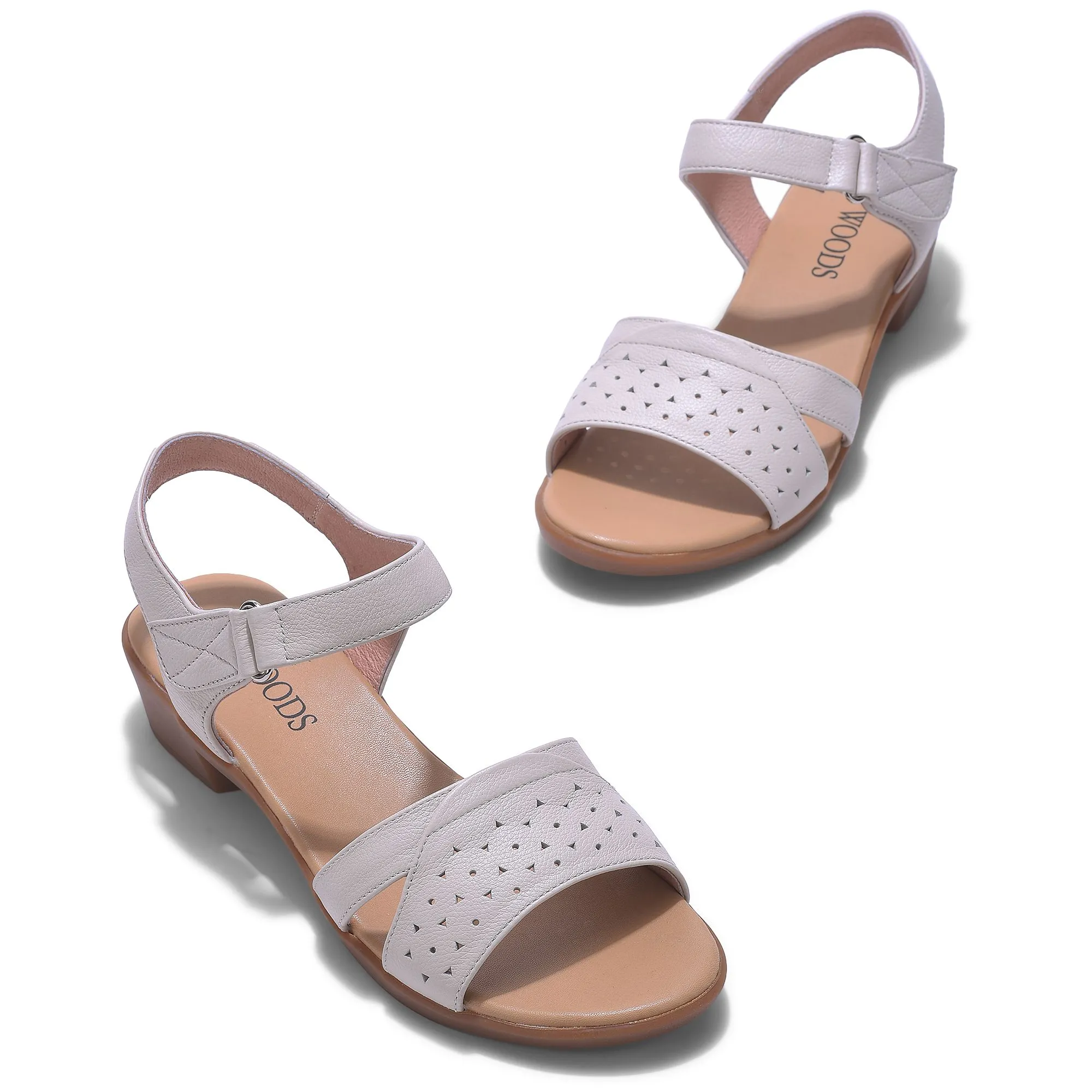 WHITE casual sandals - Thumbnail 2