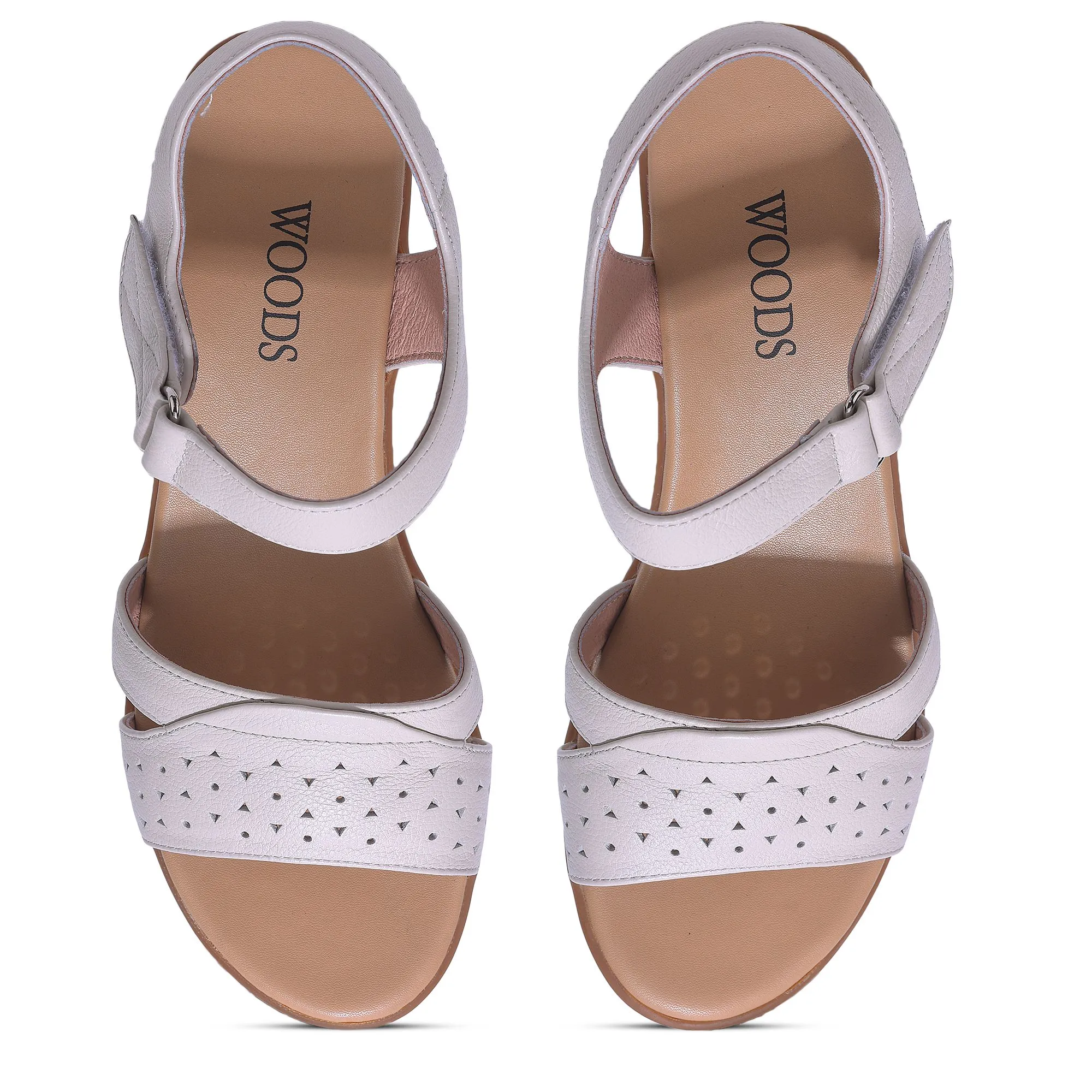 WHITE casual sandals - Thumbnail 3