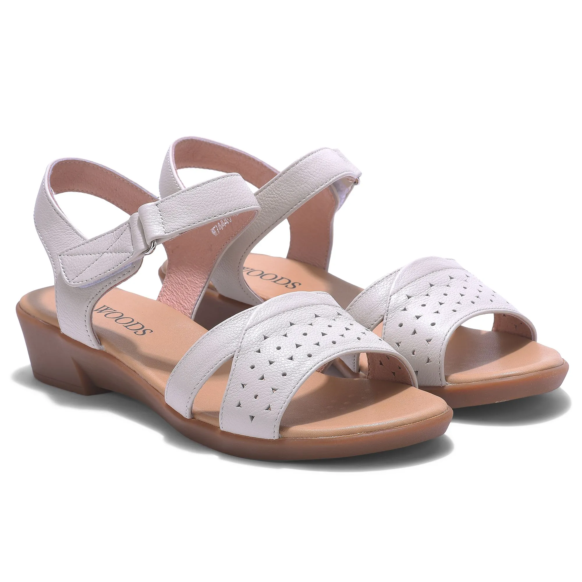 WHITE casual sandals - Thumbnail 6