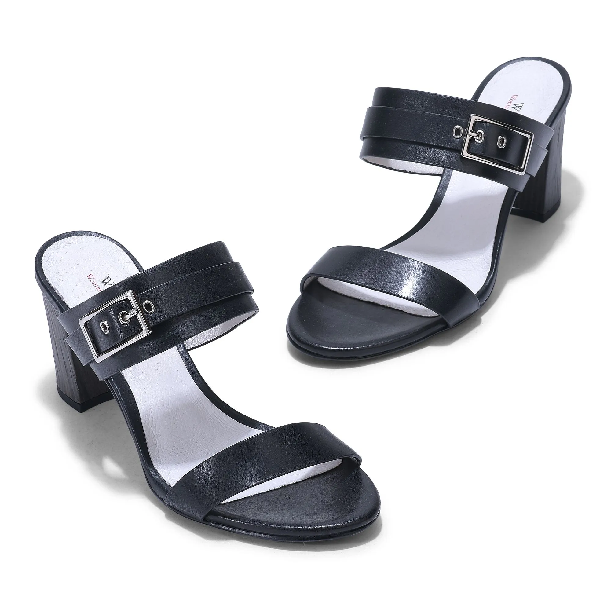 BLACK Slipper for women - Thumbnail 2