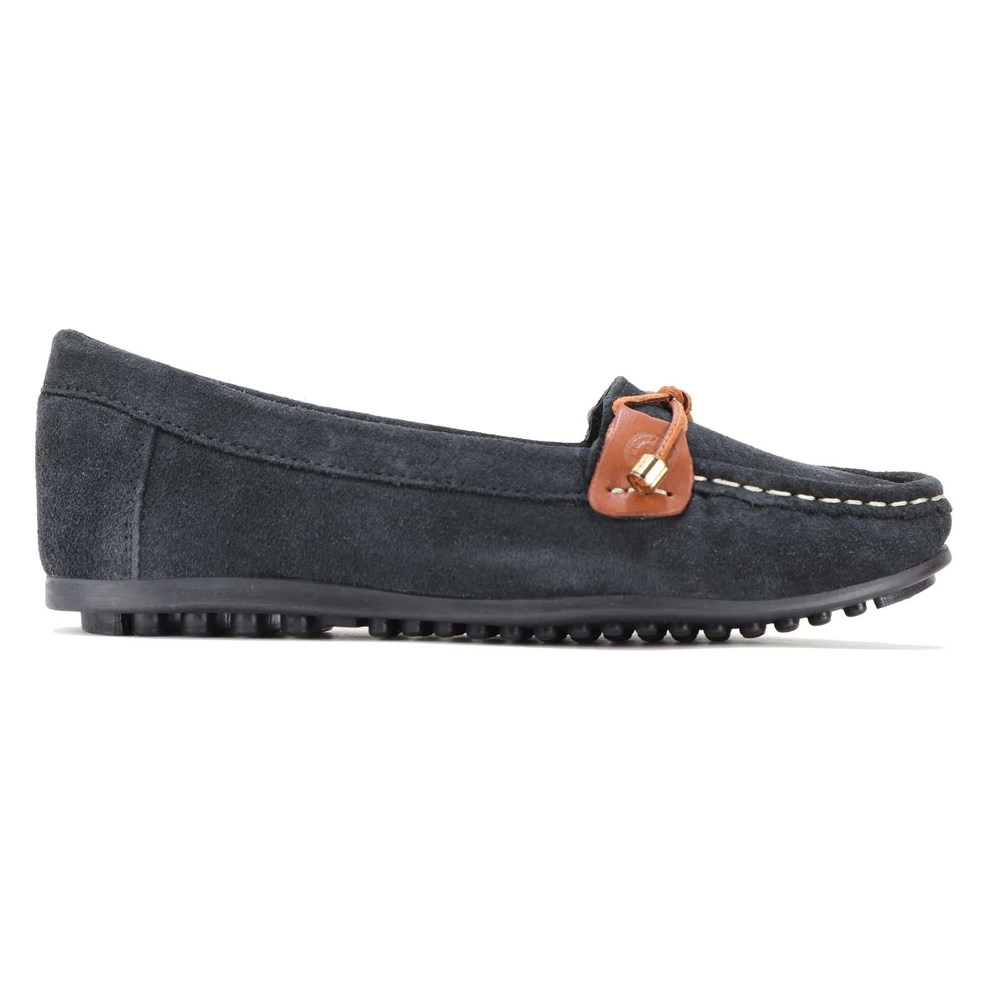 woodland-black-loafers-for-women