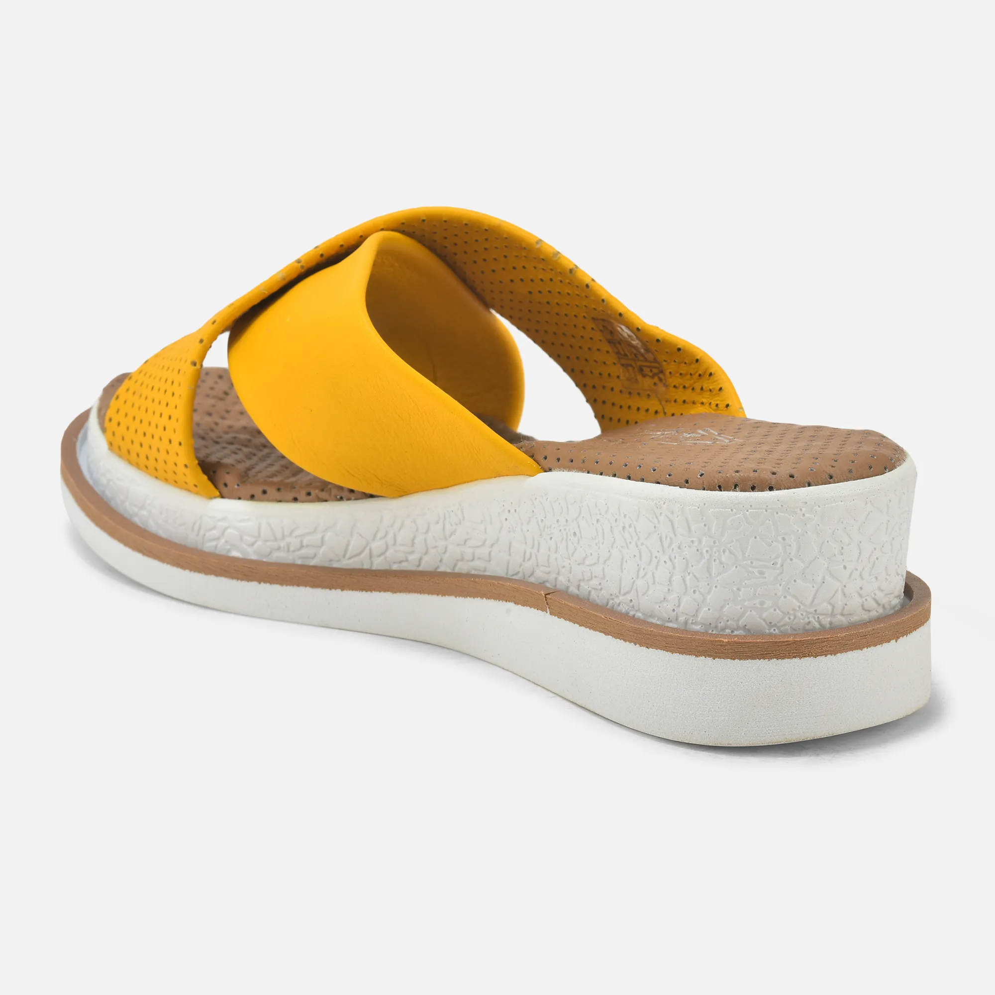 Yellow Slippers For Ladies - Thumbnail 5