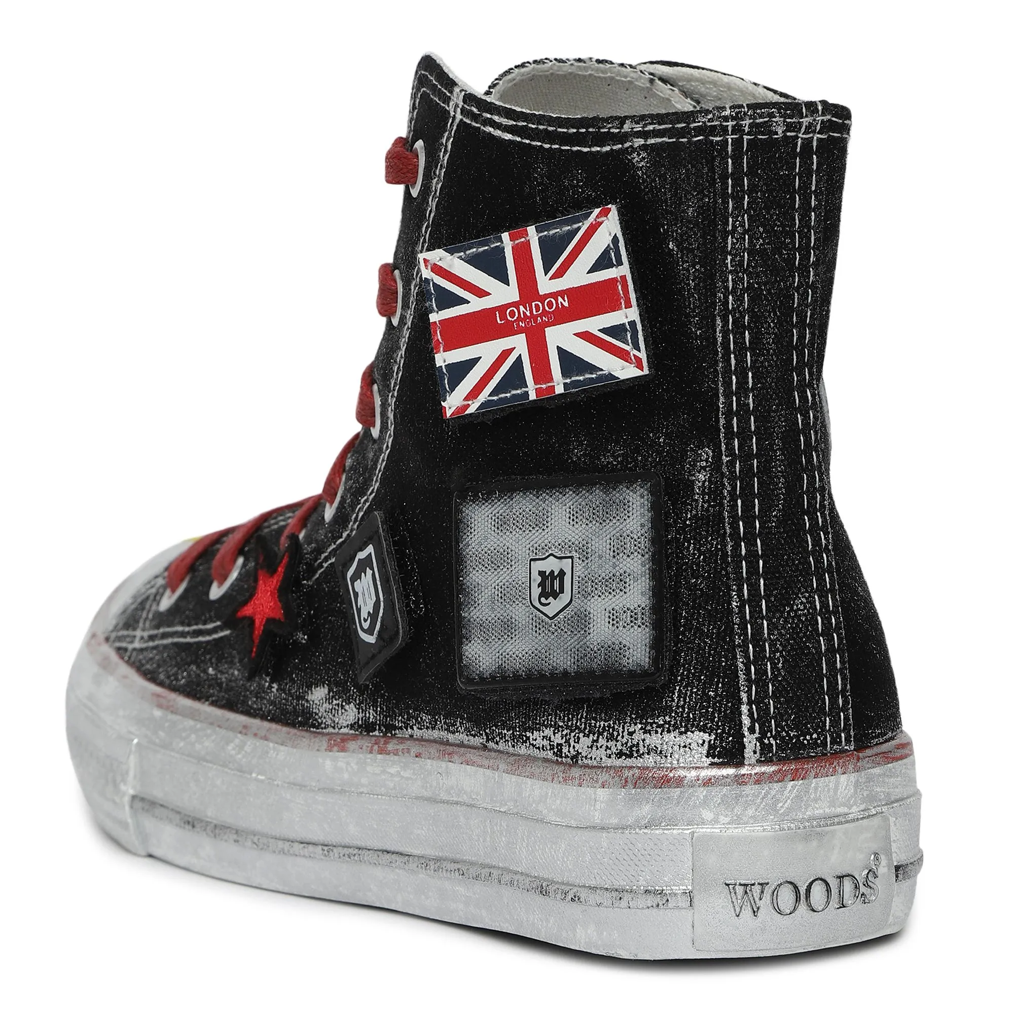 Black Canvas shoes for women - Thumbnail 5