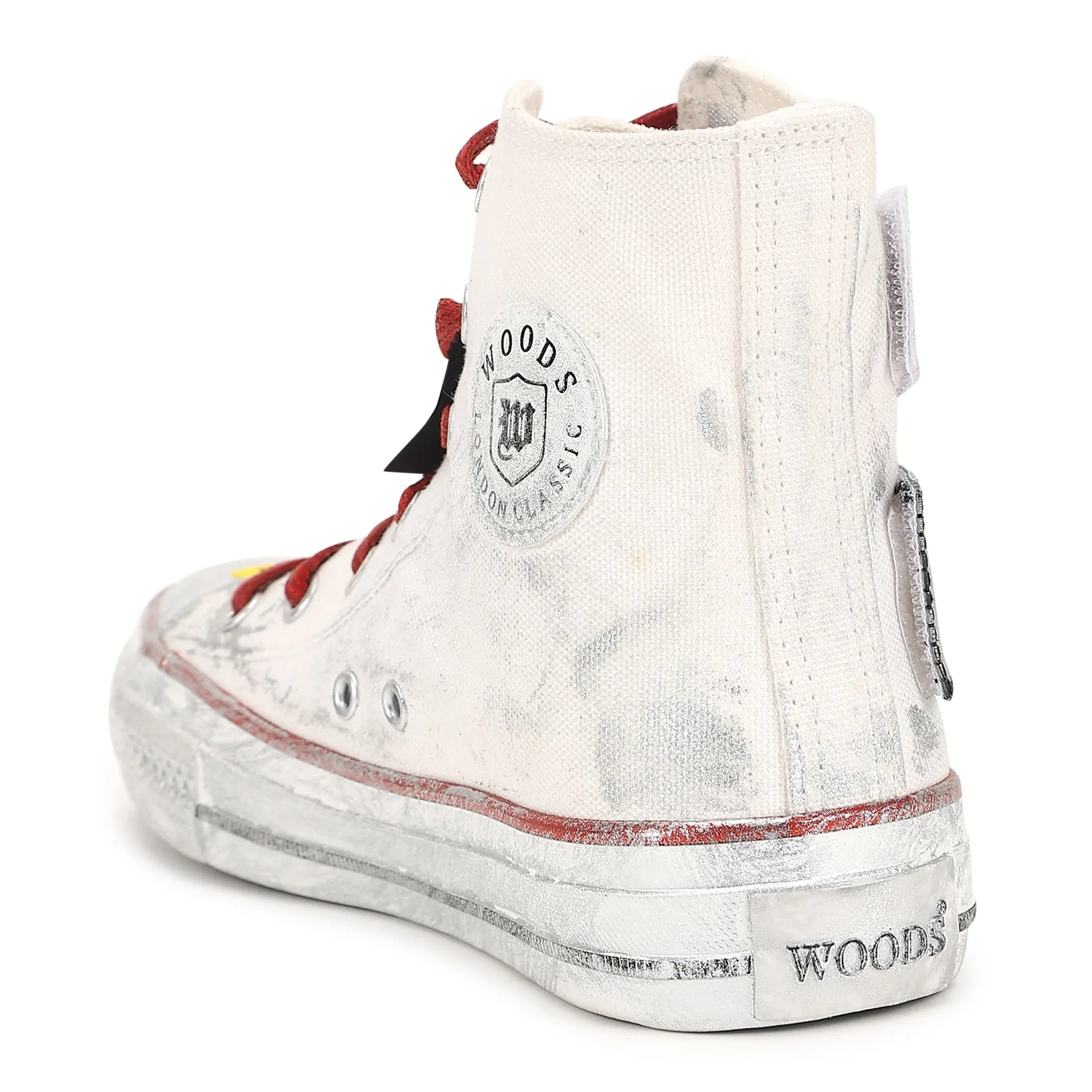 White Canvas shoes for women - Thumbnail 5