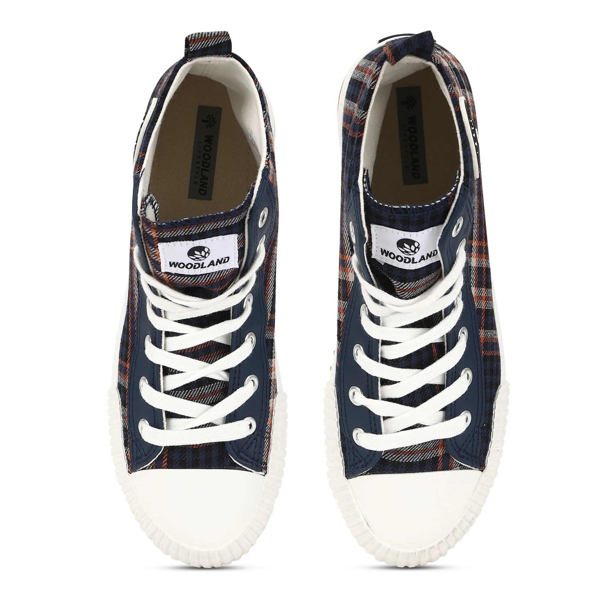 Blue canvas shoes for women - Thumbnail 3