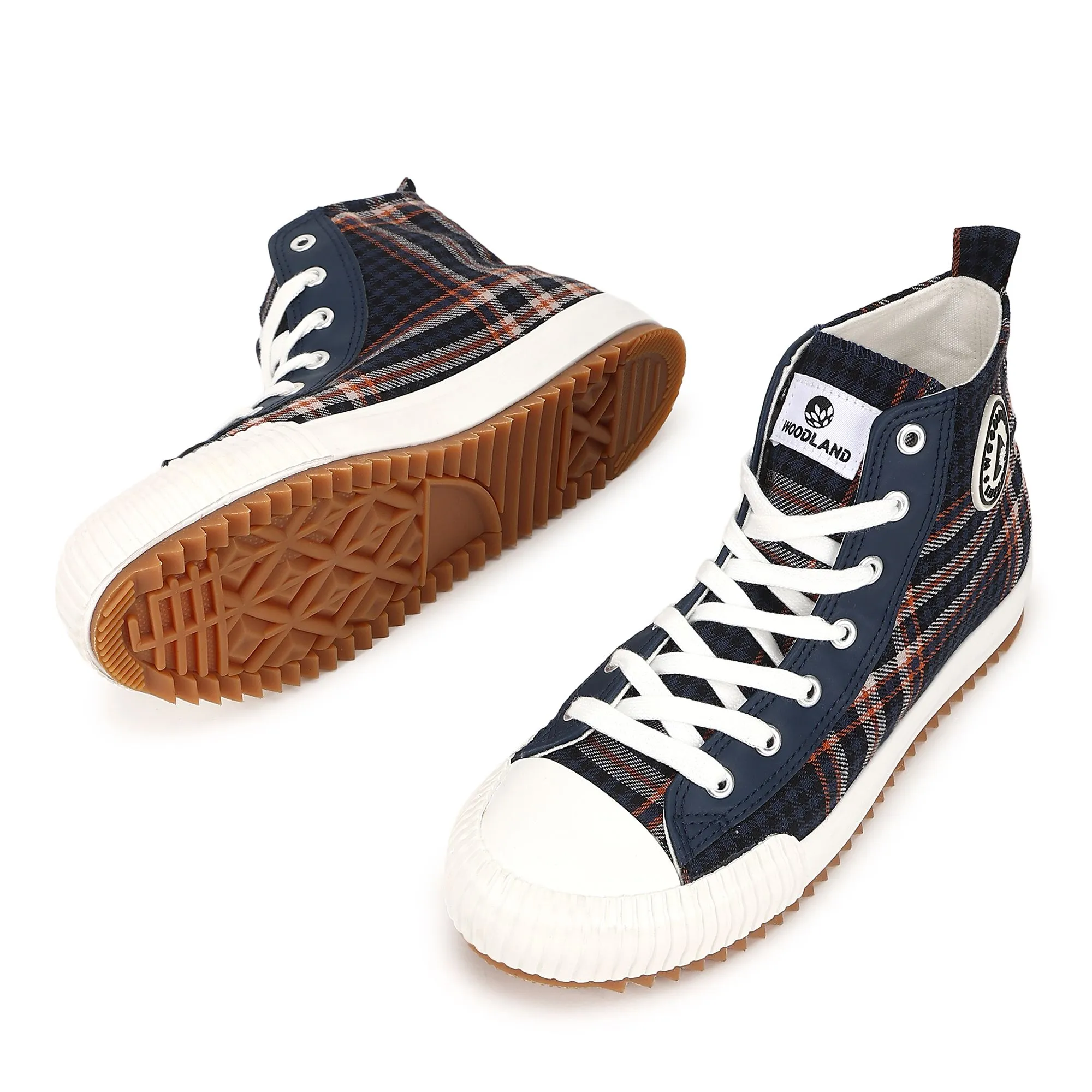 Blue canvas shoes for women - Thumbnail 4