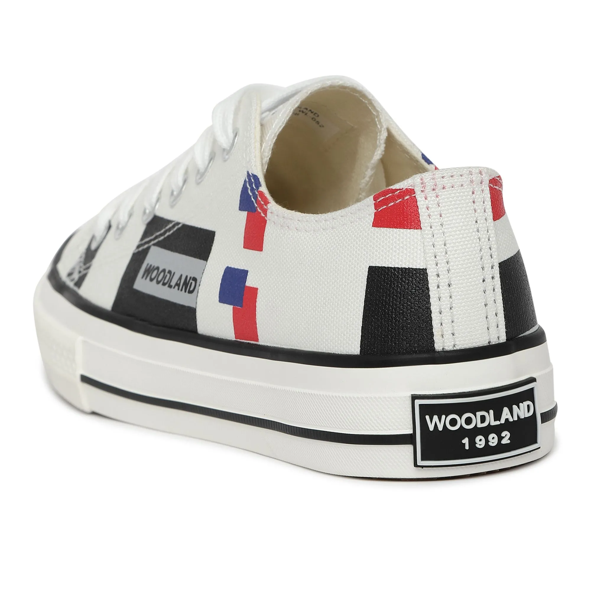 White canvas shoes for women - Thumbnail 5