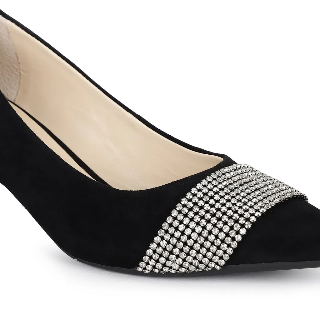 Black Pumps for Women - Thumbnail 5