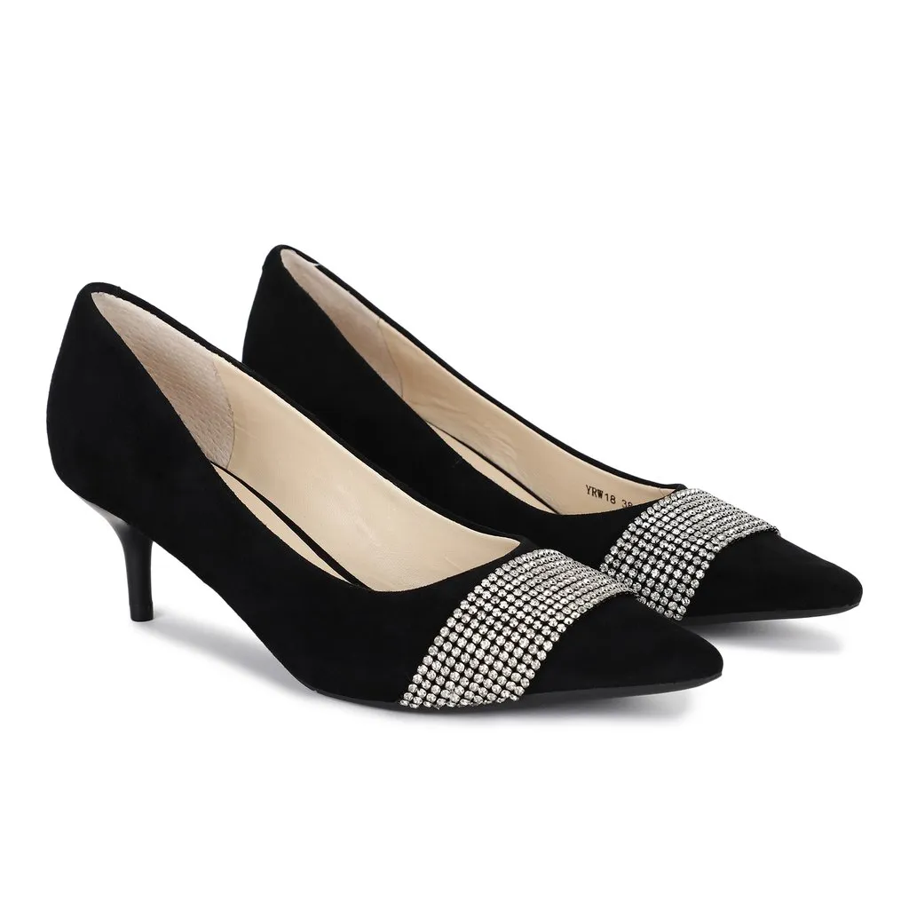 Black Pumps for Women - Thumbnail 6