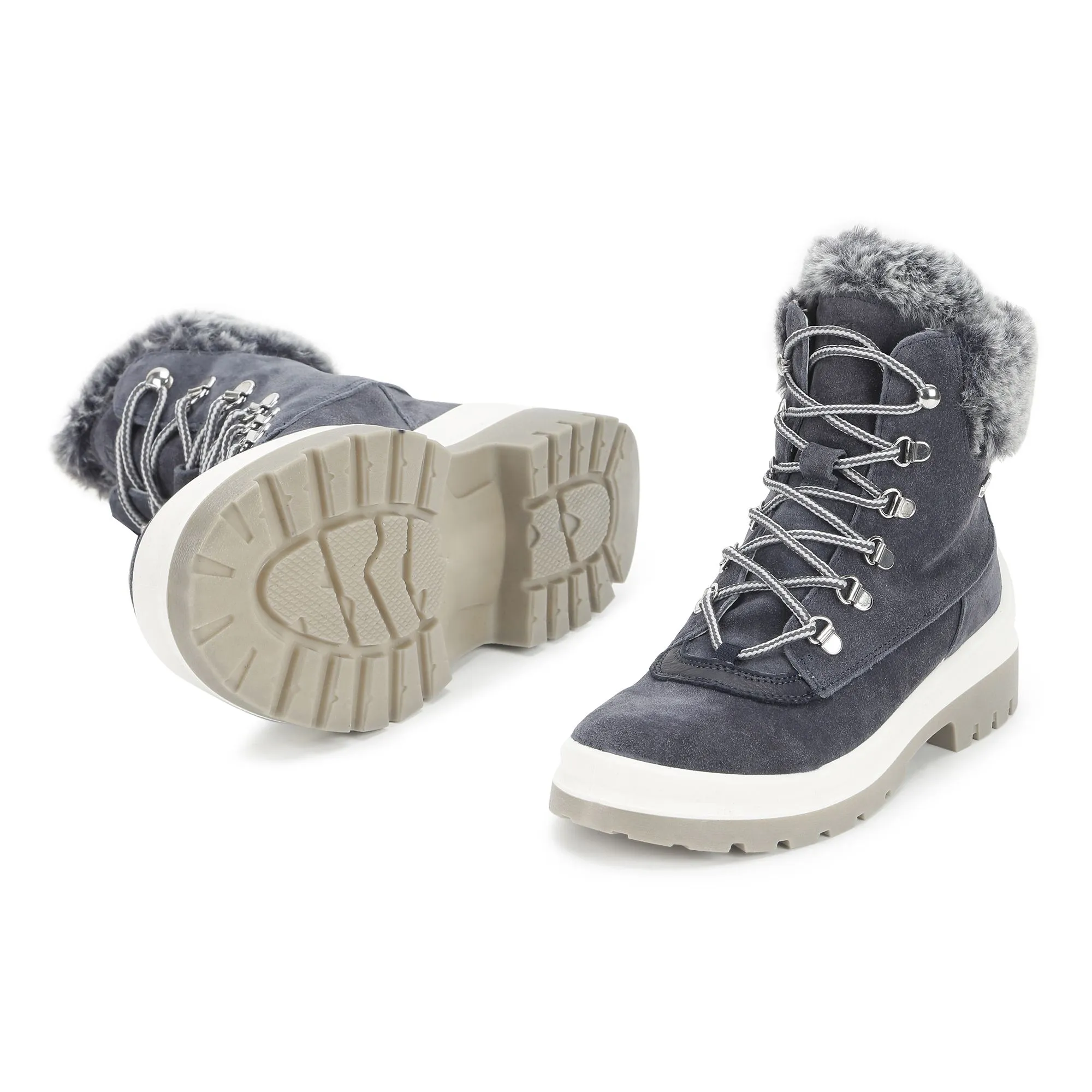 Navy Boot for women - Thumbnail 4