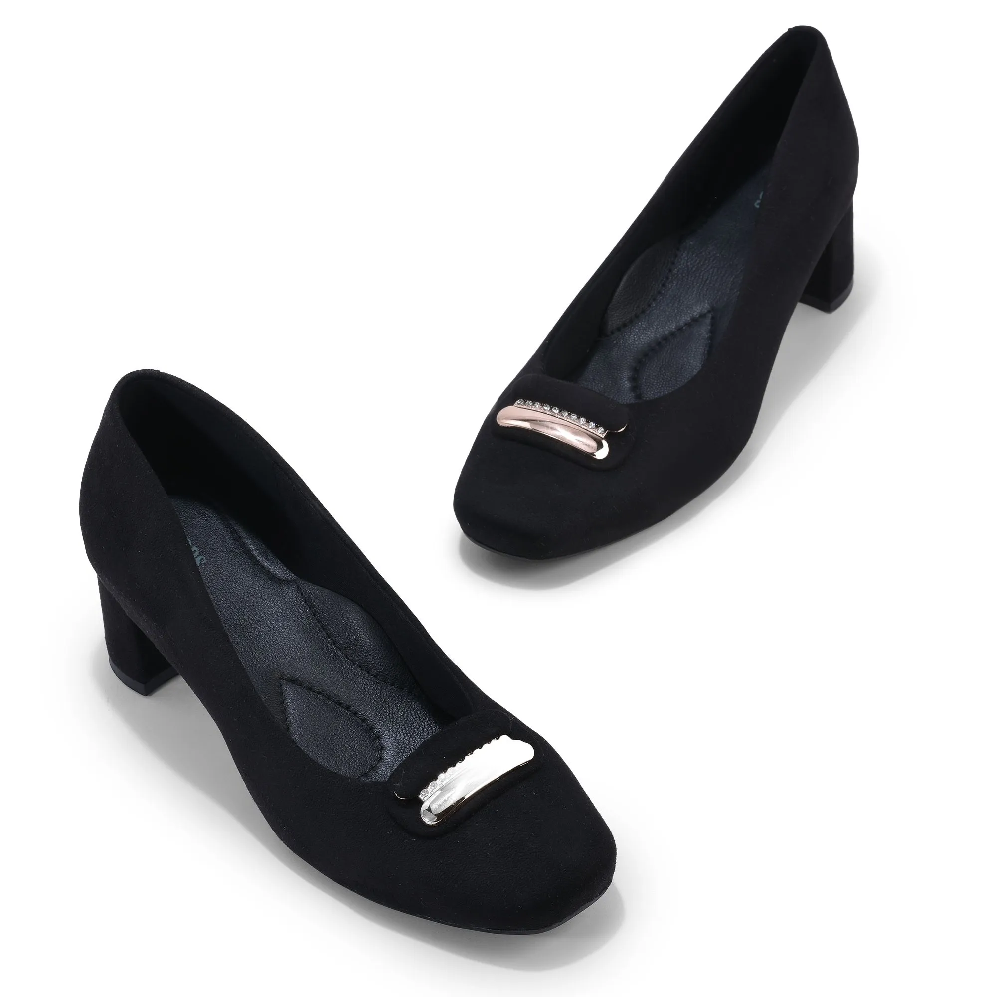 Black block heel - Thumbnail 2