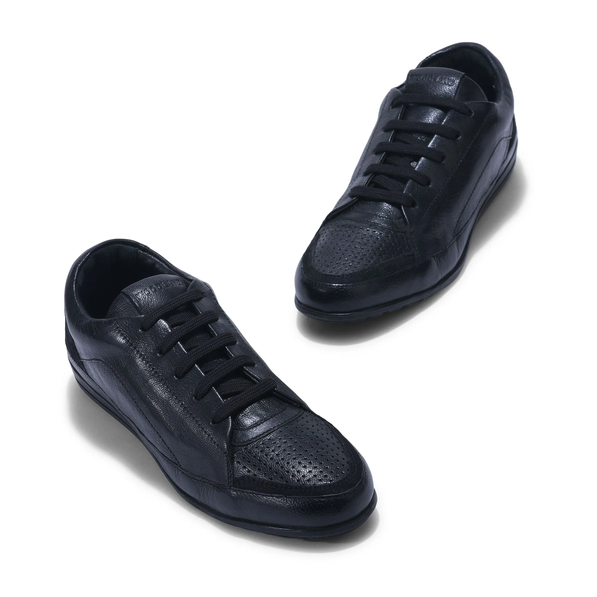 Woodland black casual sneakers for women - Thumbnail 2