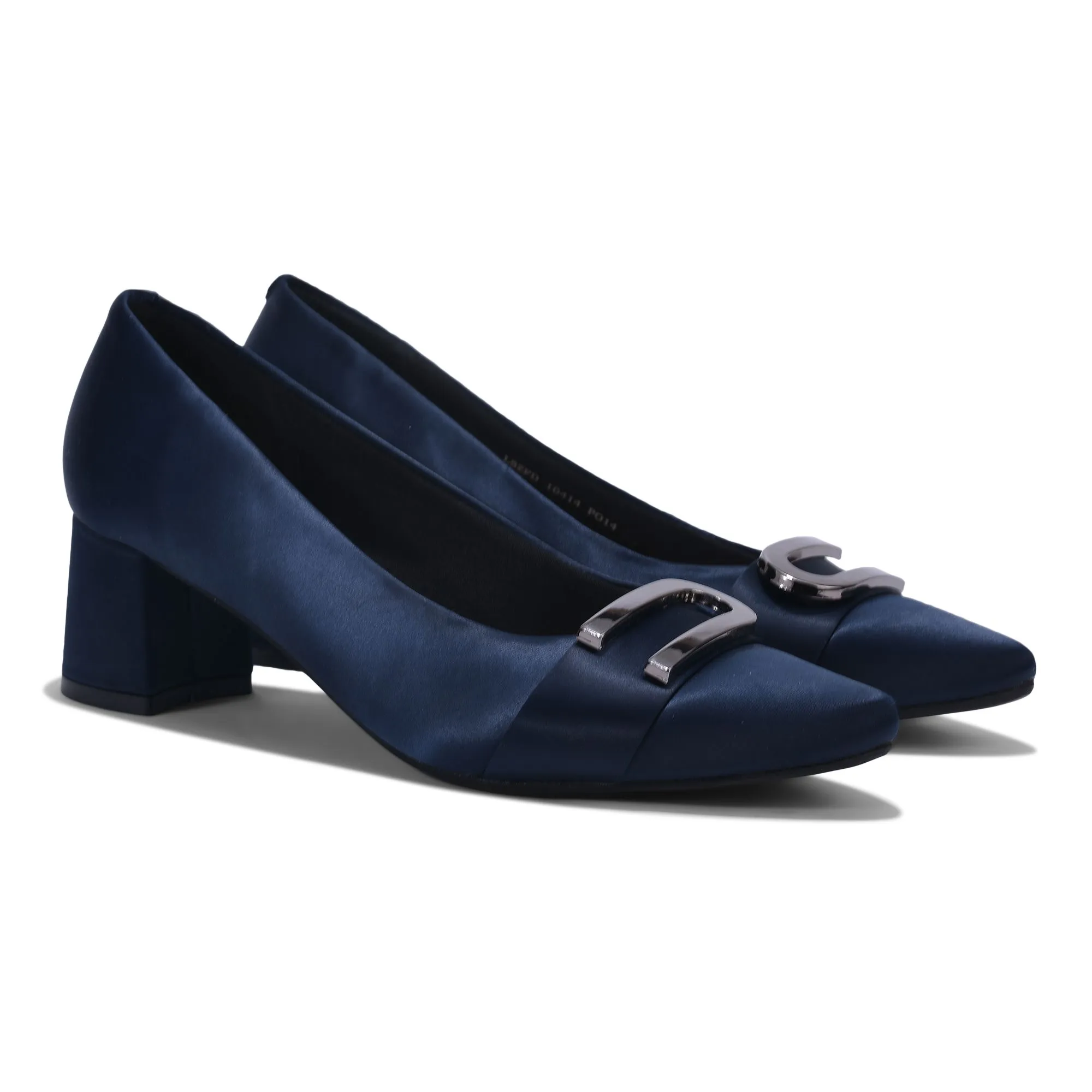 Blue pointed toe shoe - Thumbnail 6
