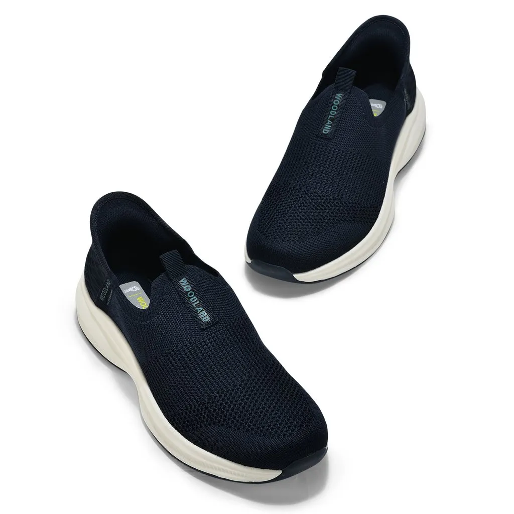 Navy Slip-on Shoe for Women - Thumbnail 2