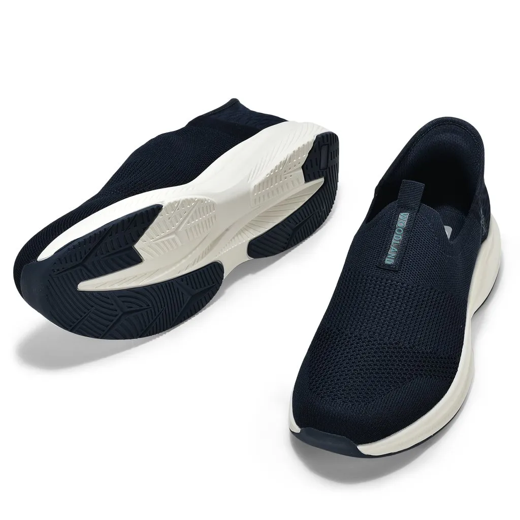 Navy Slip-on Shoe for Women - Thumbnail 4