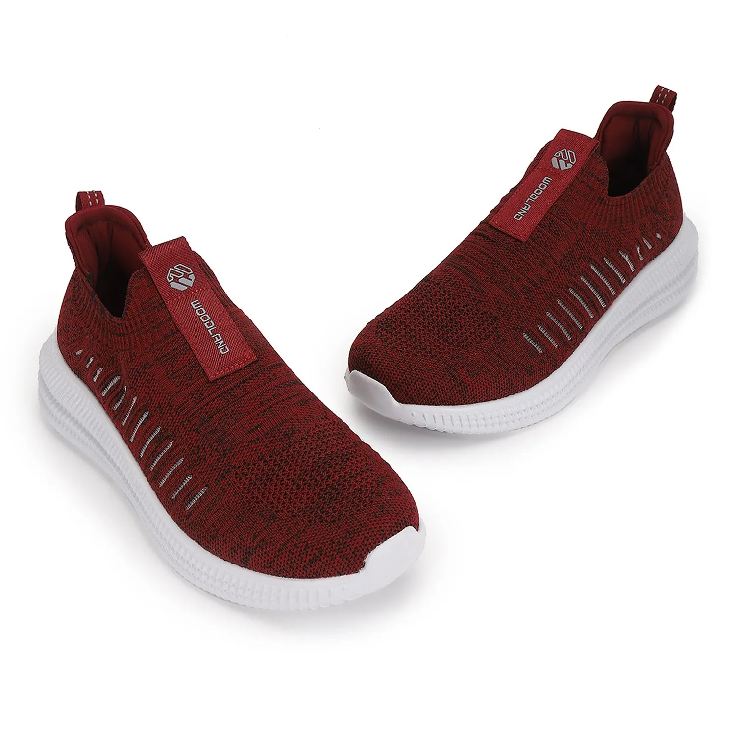 Wine Red Slip-on sneaker for women - Thumbnail 2