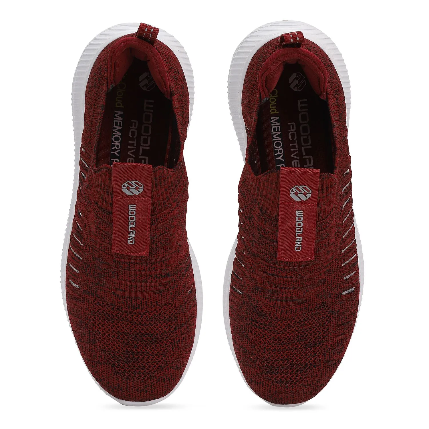 Wine Red Slip-on sneaker for women - Thumbnail 3