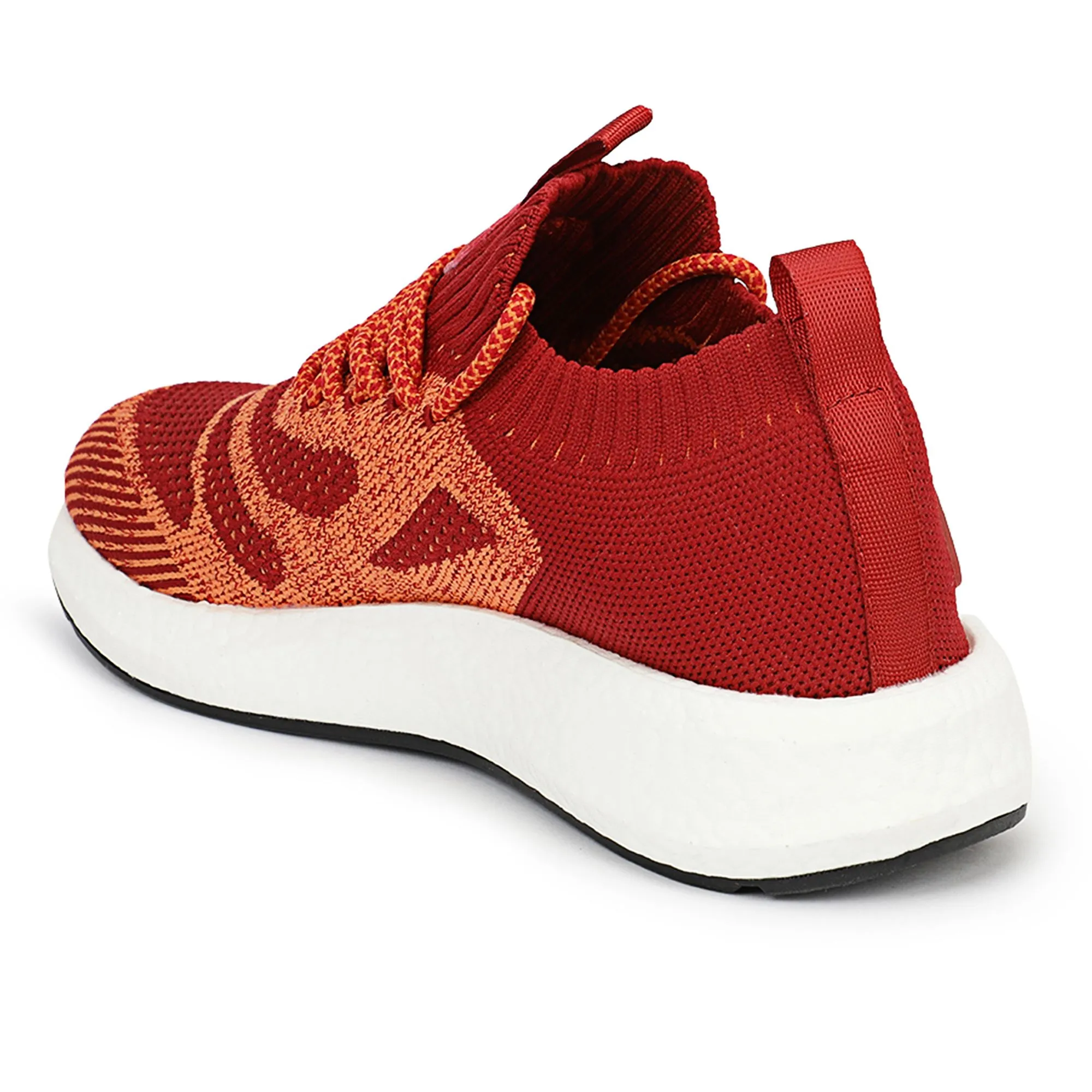 Rust Fabric Ladies Luxury Sports Shoes - Thumbnail 5