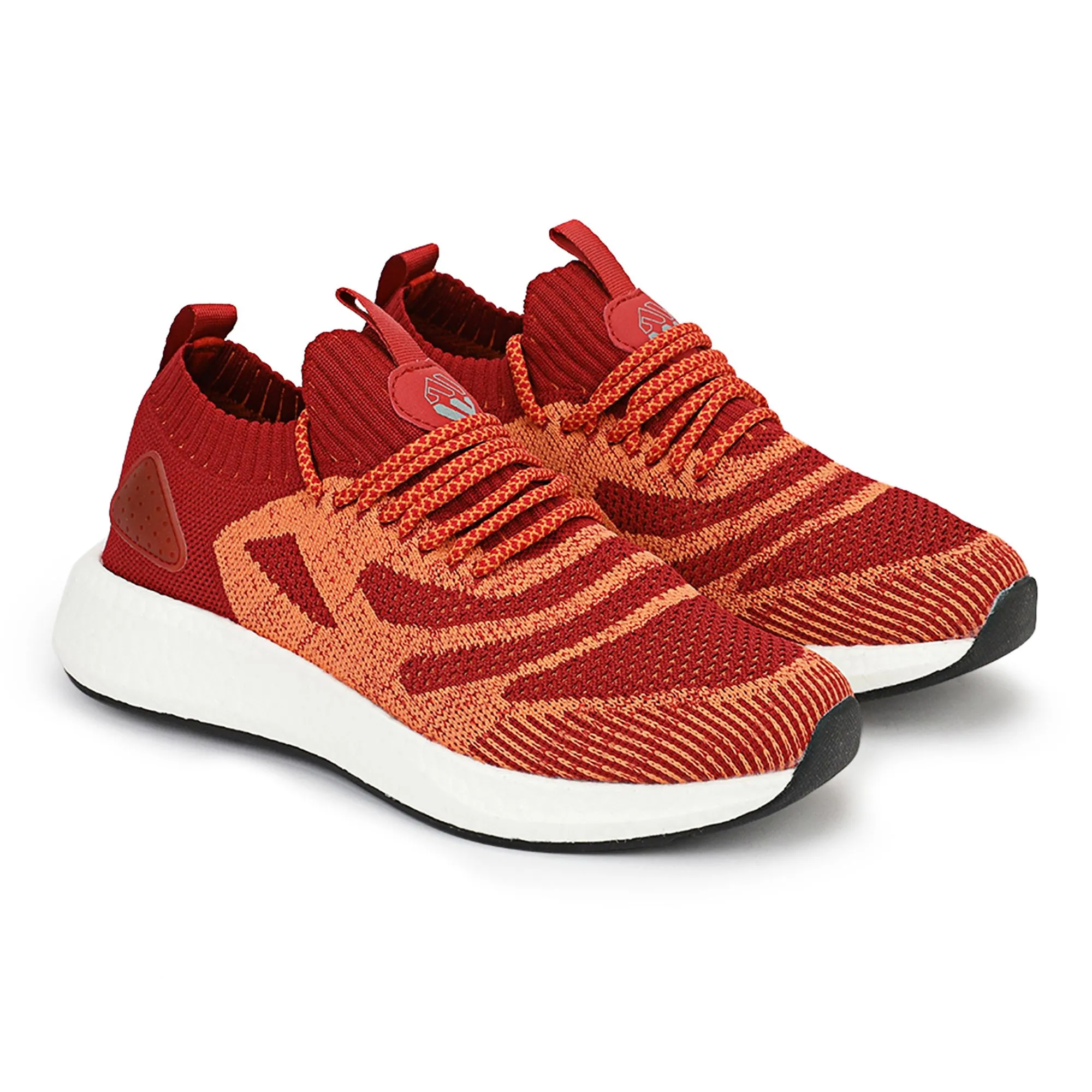 Rust Fabric Ladies Luxury Sports Shoes - Thumbnail 6