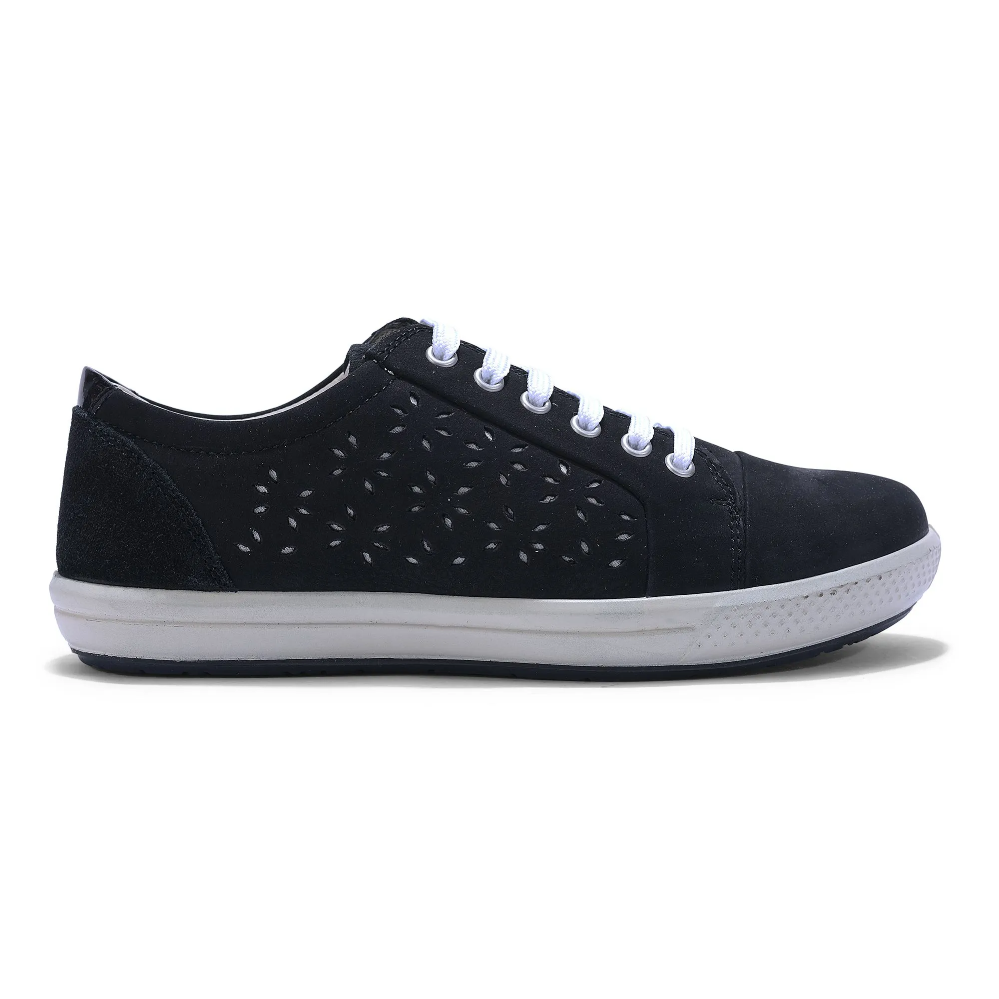 Woodland Black casual sneakers - Image 1
