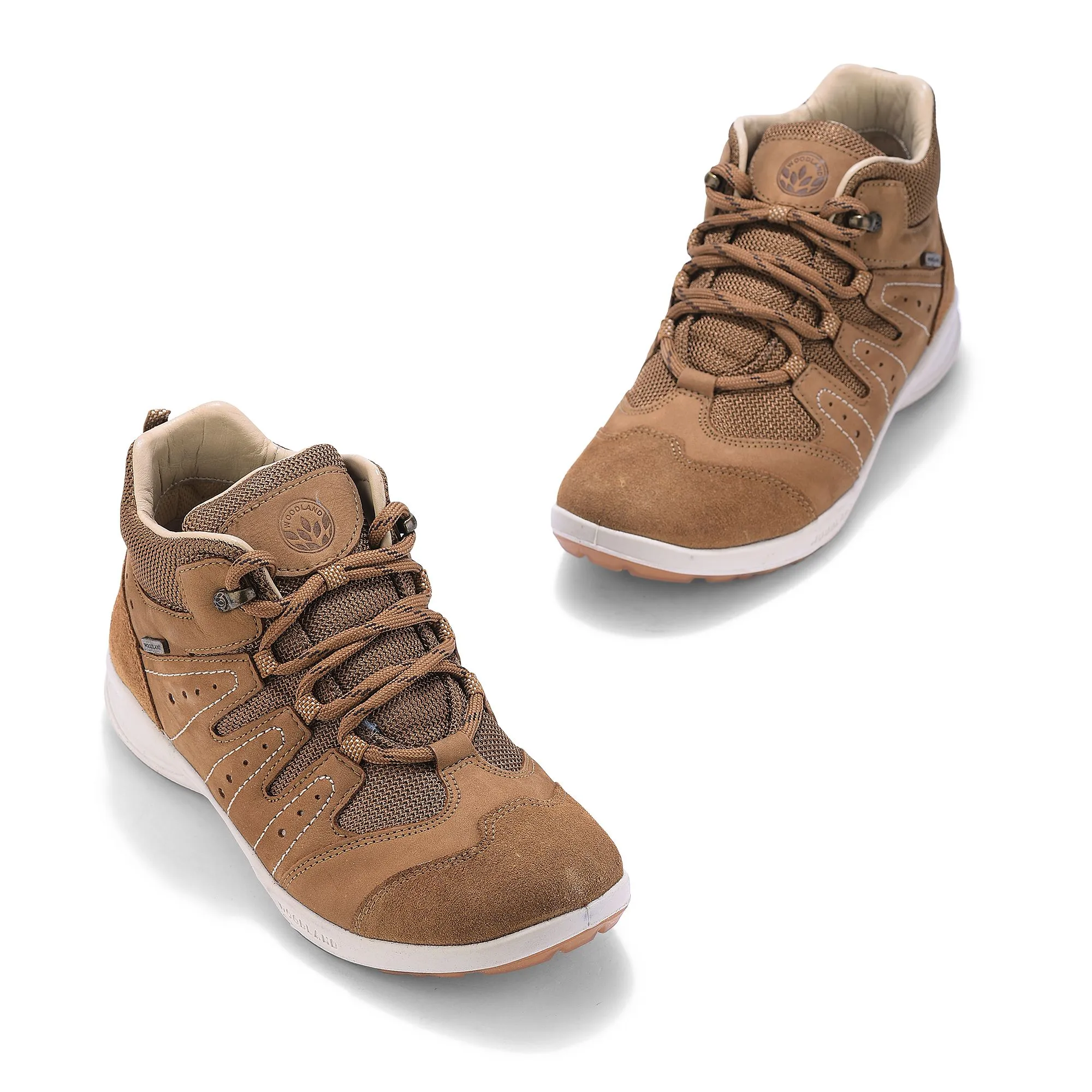 Woodland Camel casual sneakers - Thumbnail 2