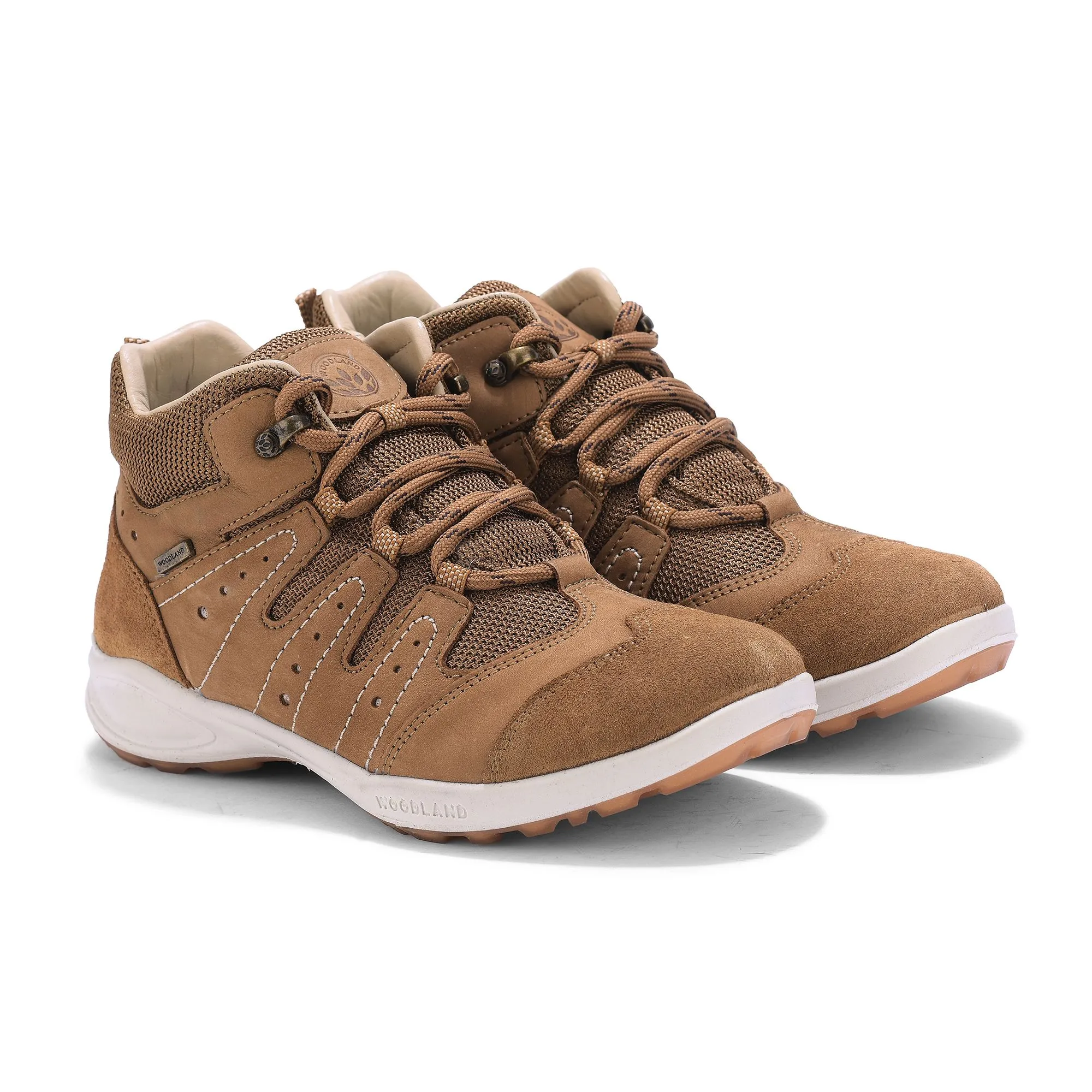 Woodland Camel casual sneakers - Thumbnail 6