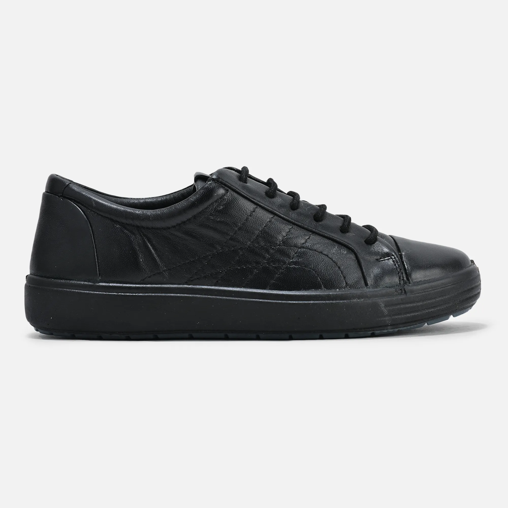 Black Casual Shoes For Ladies - Thumbnail 1
