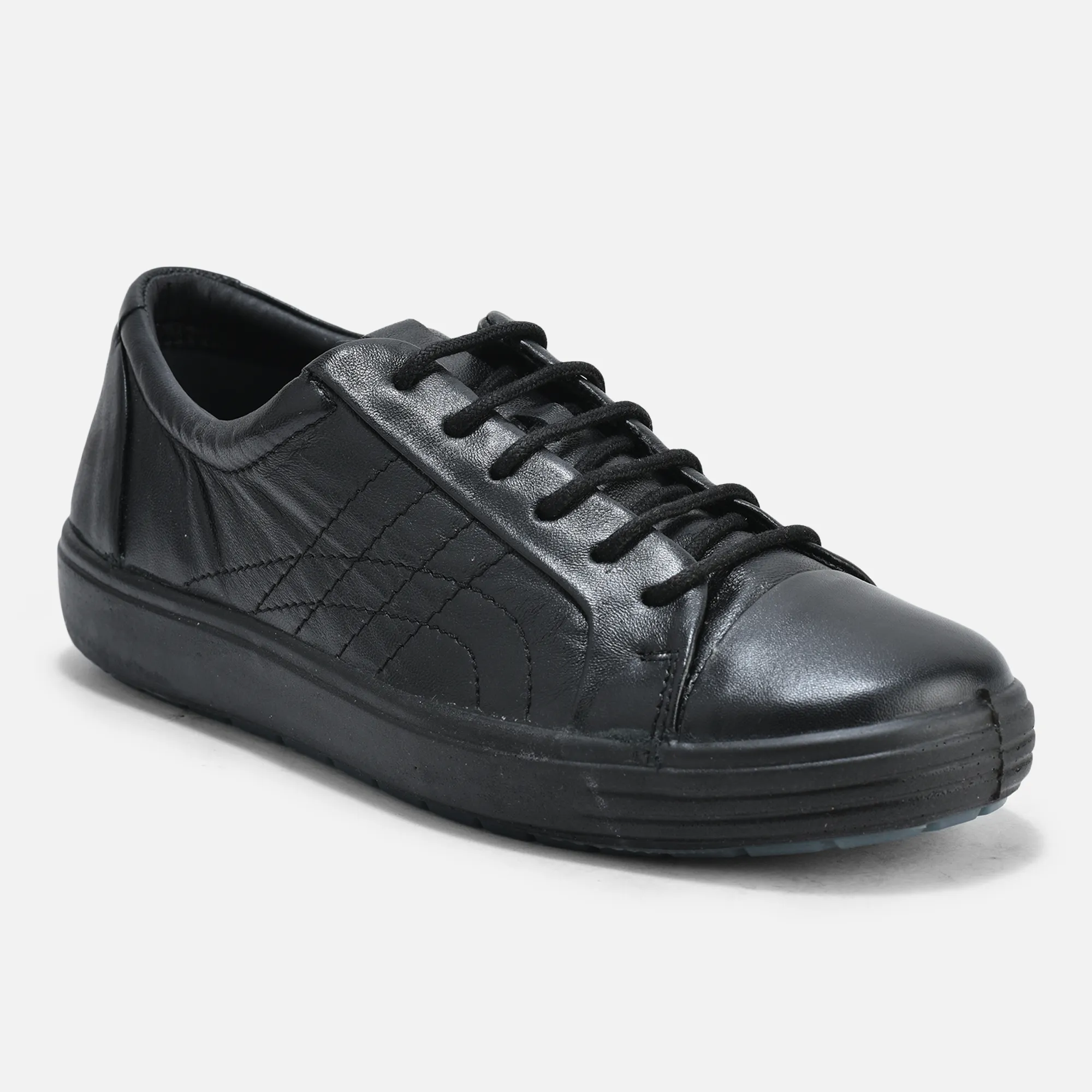 Black Casual Shoes For Ladies - Thumbnail 7