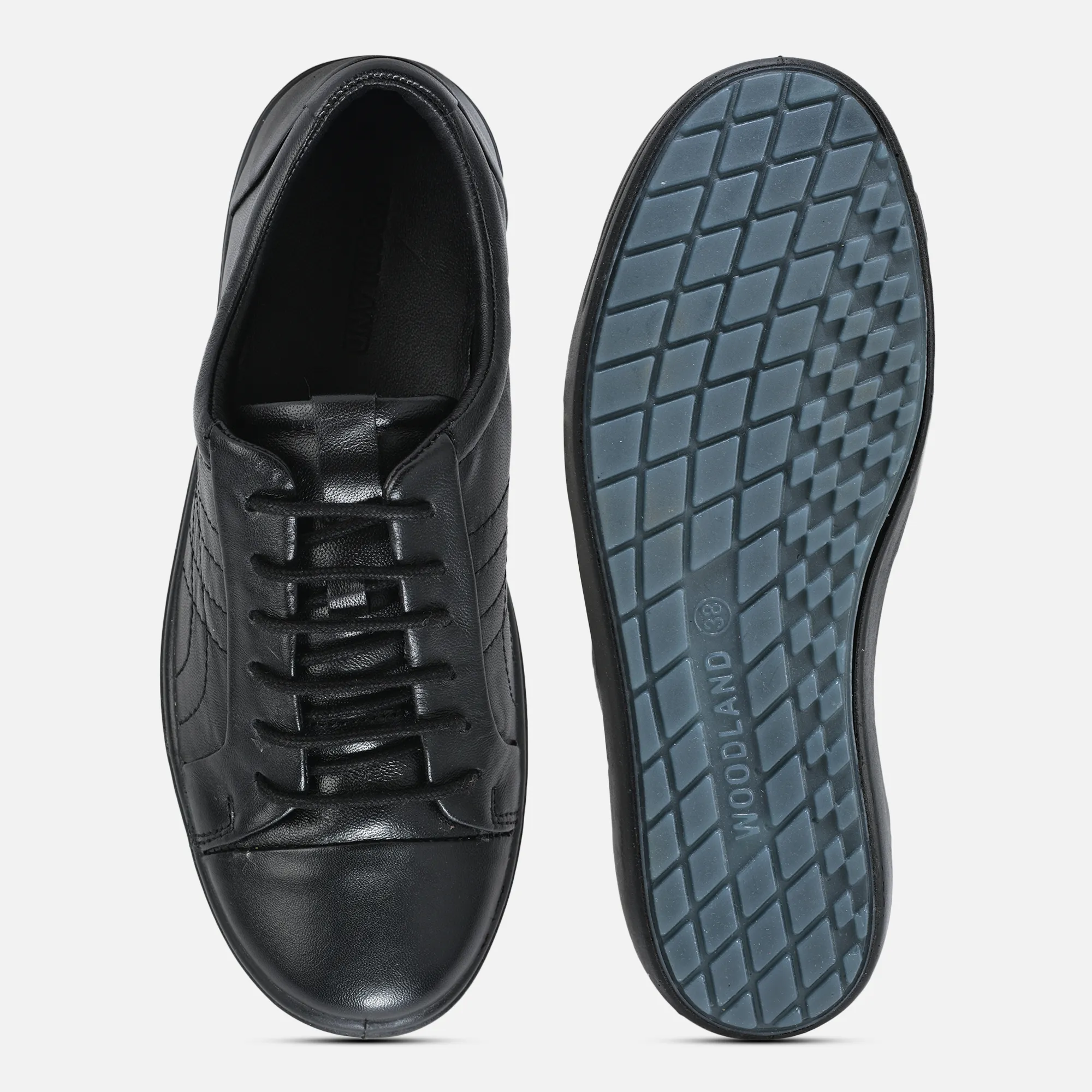 Black Casual Shoes For Ladies - Thumbnail 8