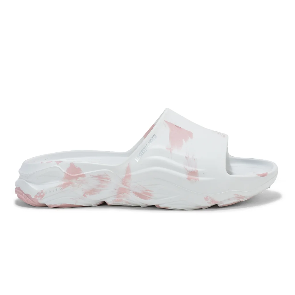 Woodland Women’s Bold White/Orange Flip-Flops - Thumbnail 1
