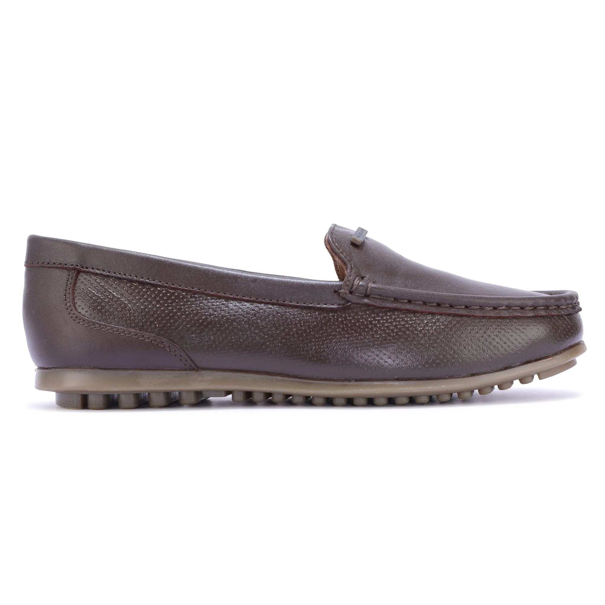 Dark Brown loafers for women - Image 1