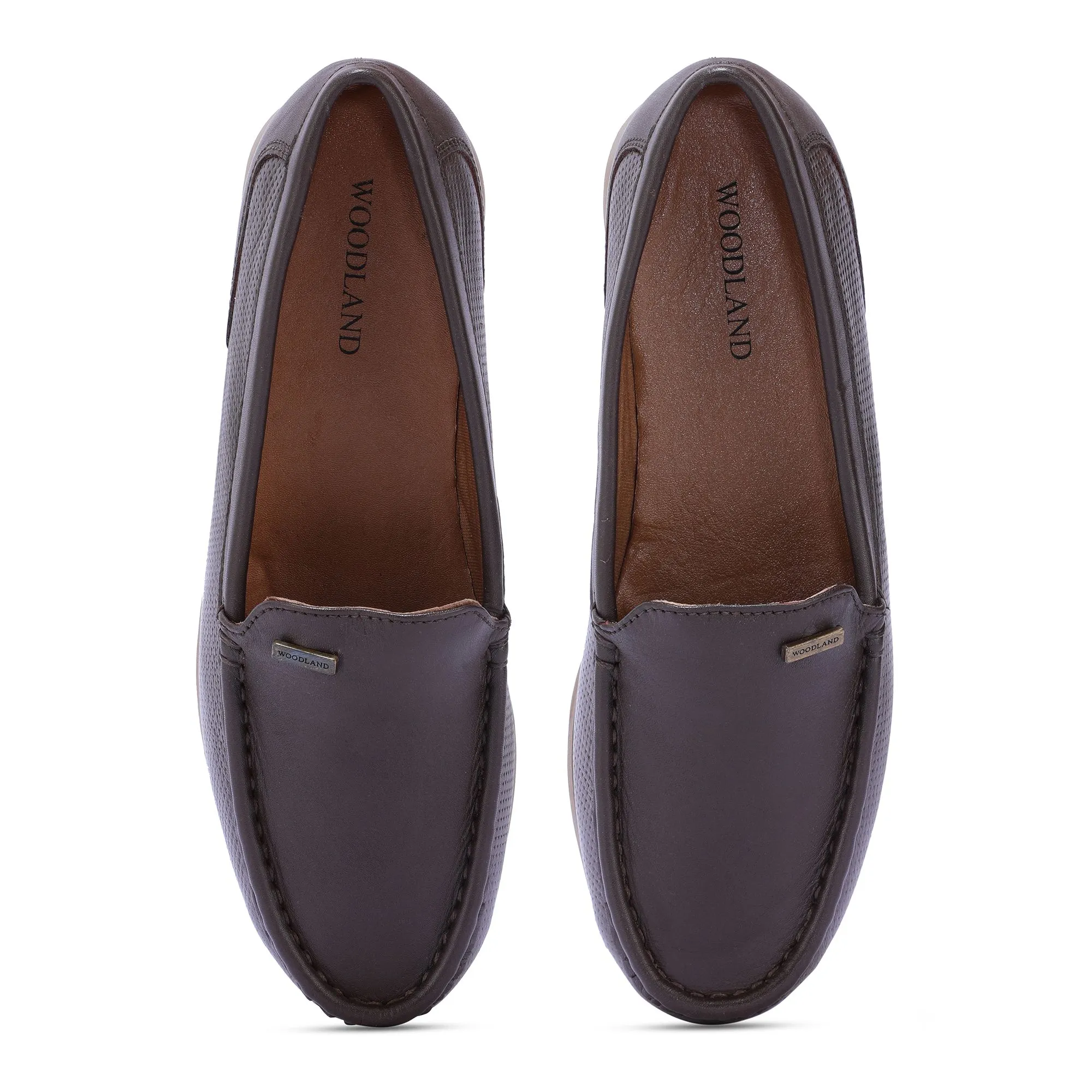 Dark Brown loafers for women - Thumbnail 3