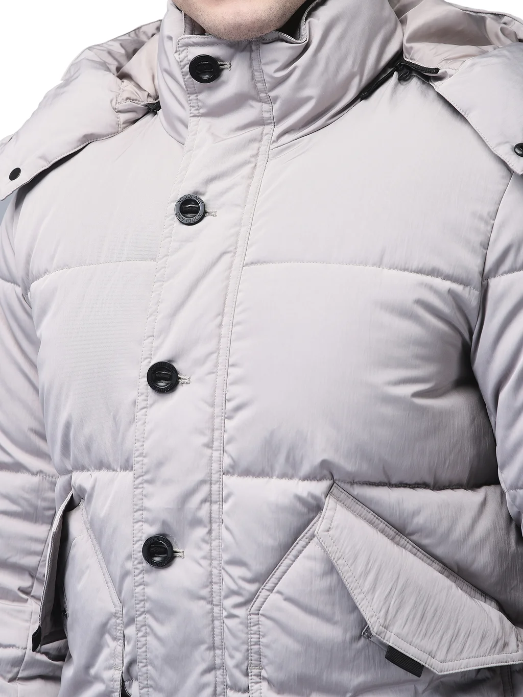 Moon rock jacket for men with hood - Thumbnail 4