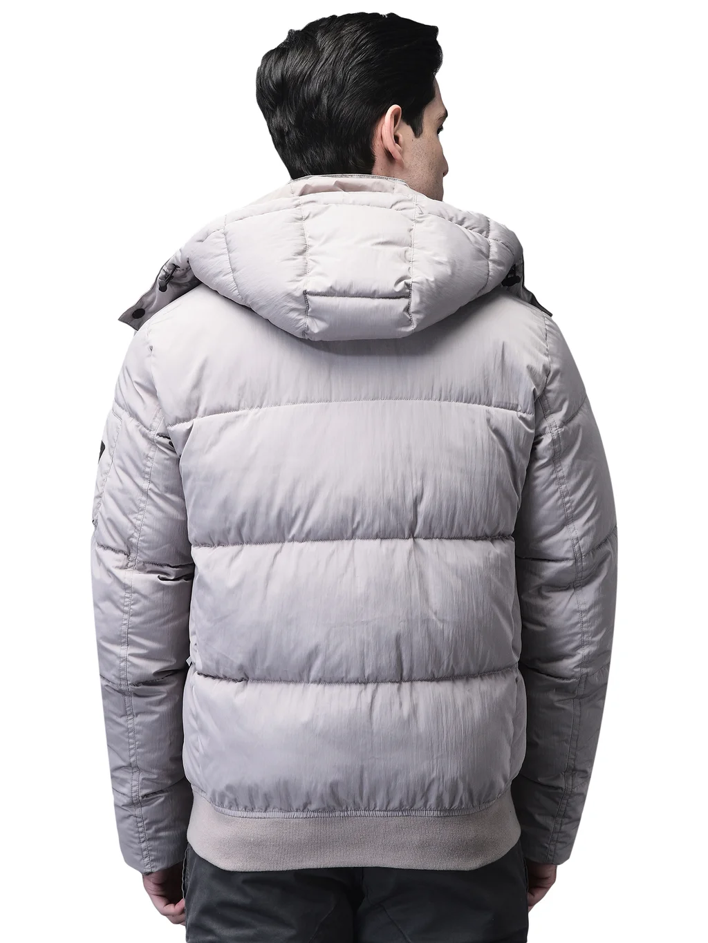 Moon rock jacket for men with hood - Thumbnail 7
