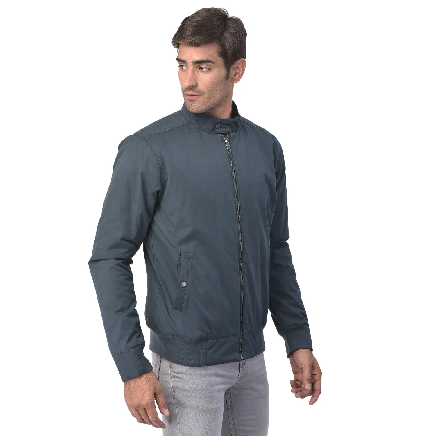 Dark Teal Jacket for men - Thumbnail 5
