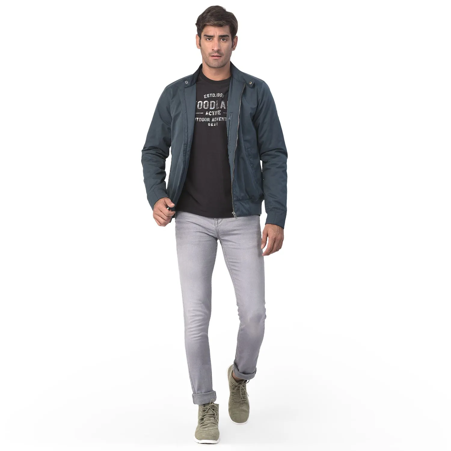 Dark Teal Jacket for men - Thumbnail 6