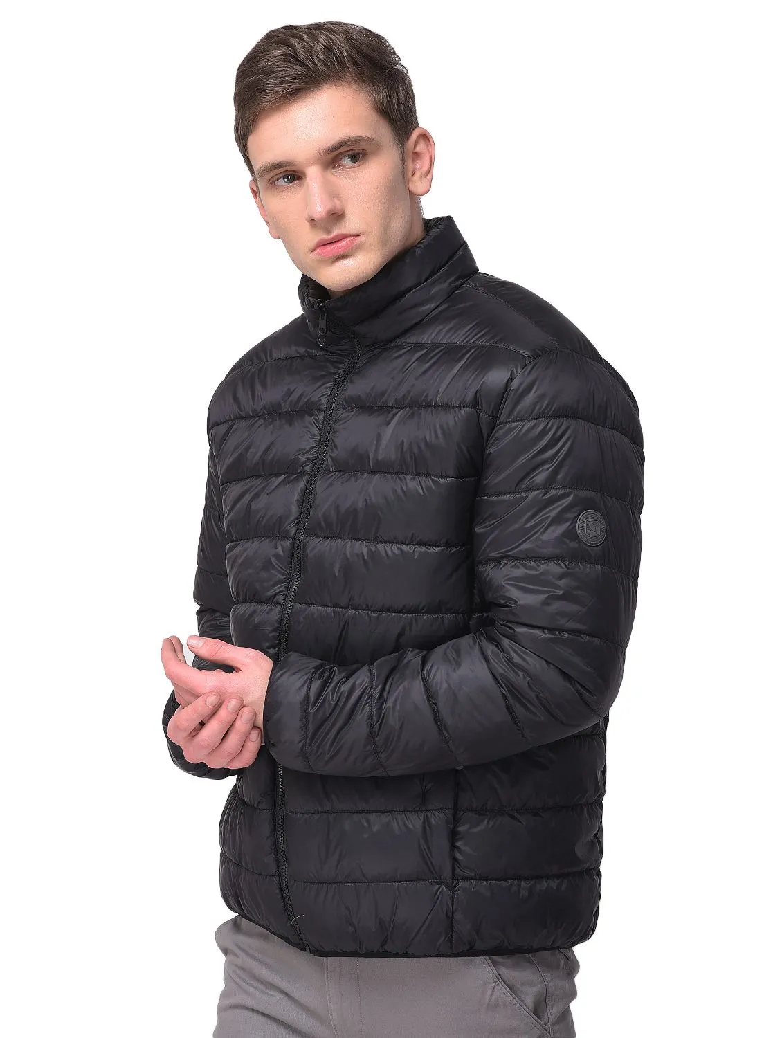 Black and Grey Reversible jacket - Thumbnail 4