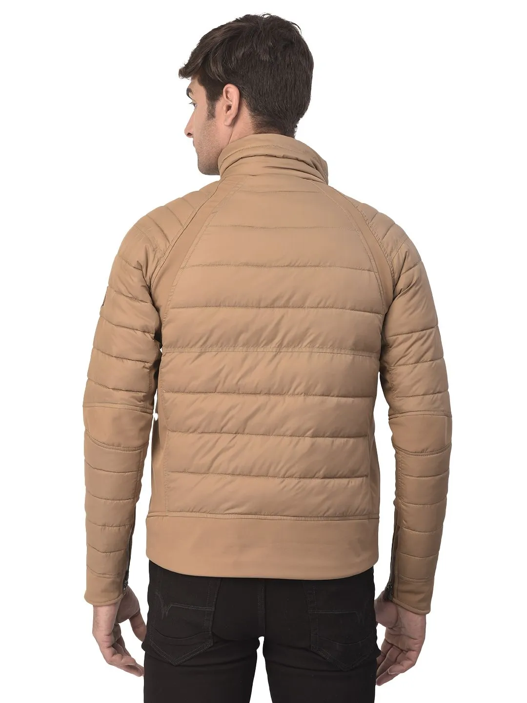 Khaki Jacket for men - Thumbnail 5