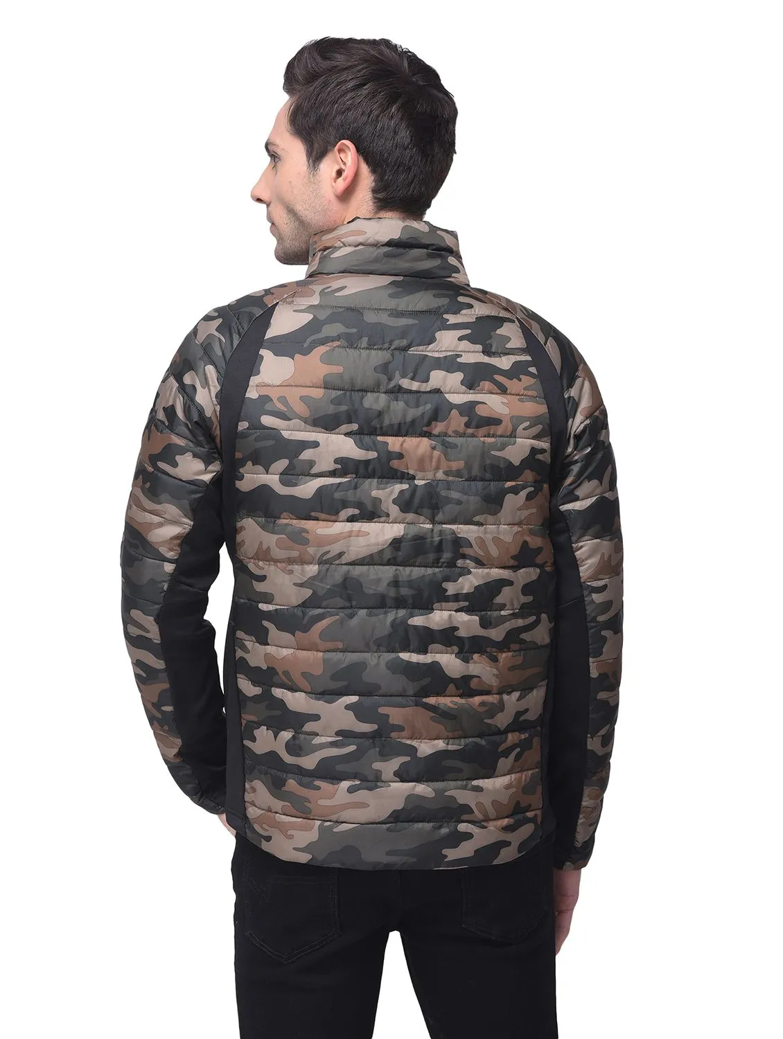 camouflage black jacket - Thumbnail 4