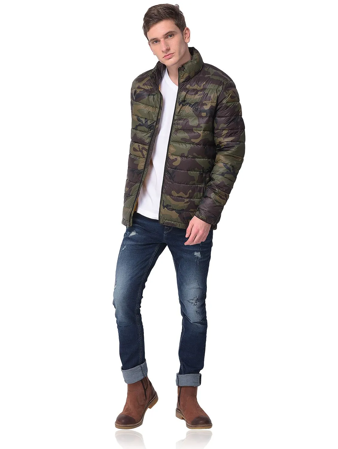 Camouflage green jacket - Image 1