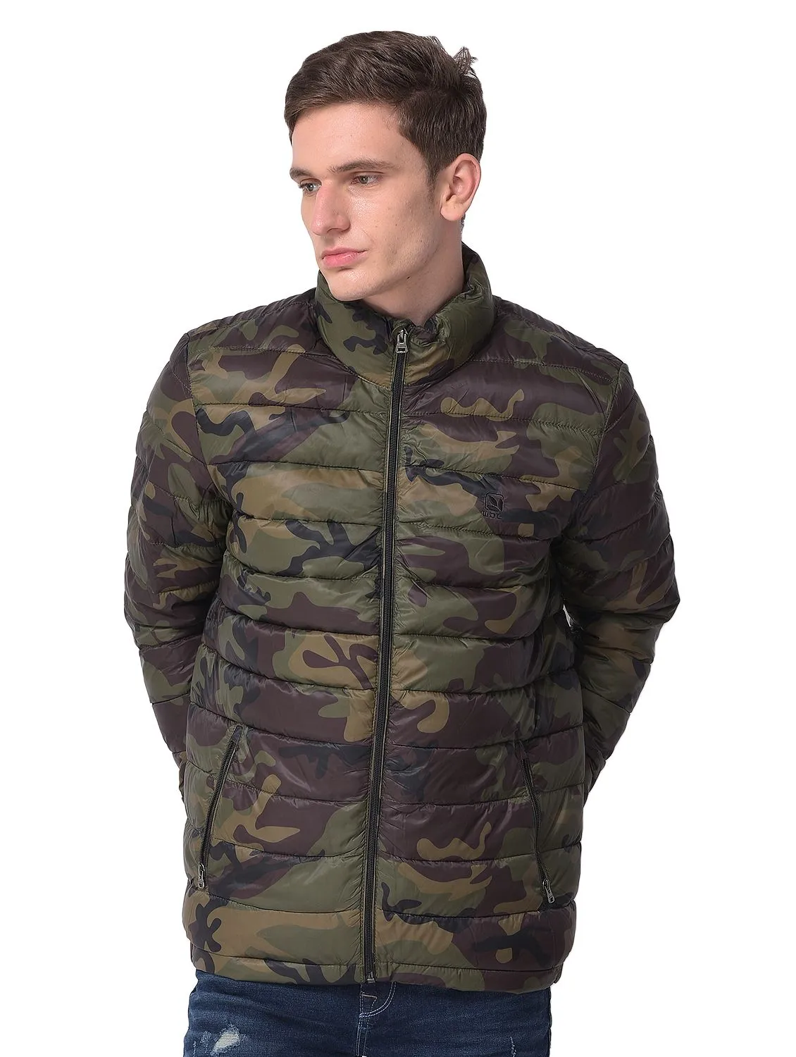 Camouflage green jacket - Thumbnail 2